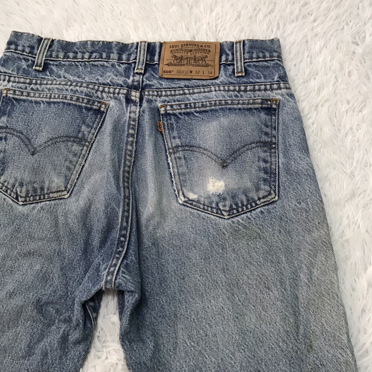 Levi's Levi’s 505 Orange Tab Pants Size US 31 - 25 Thumbnail