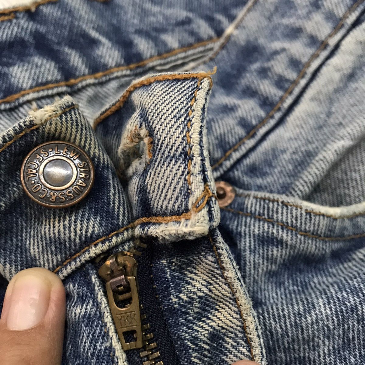 Levi's Levi’s 505 Orange Tab Pants Size US 31 - 13 Thumbnail