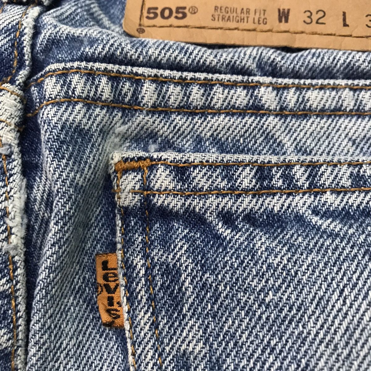 Levi's Levi’s 505 Orange Tab Pants Size US 31 - 19 Thumbnail