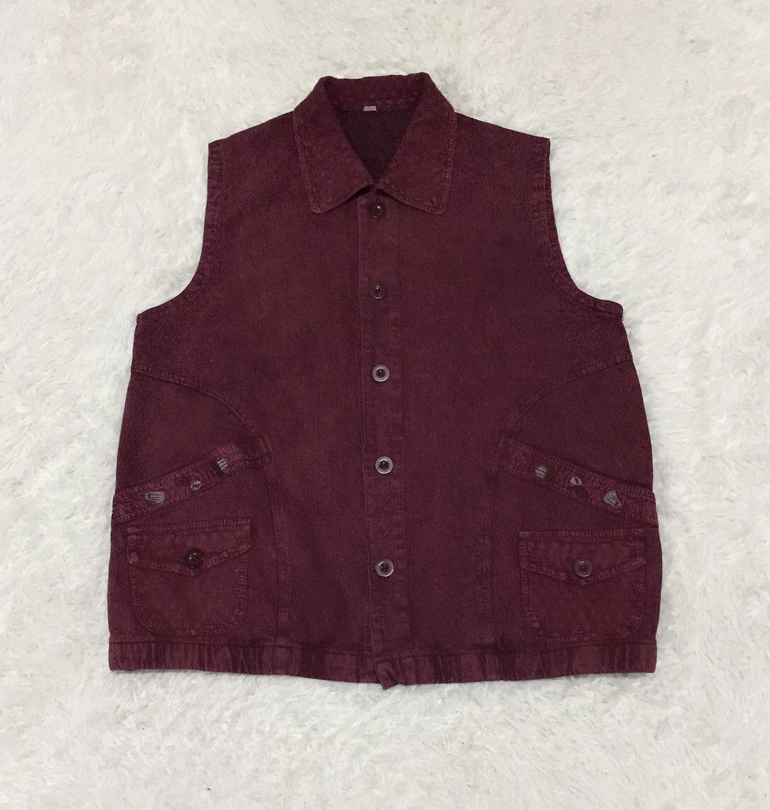 Japanese Brand Wroglawek nice design vest Size US L / EU 52-54 / 3 - 10 Thumbnail