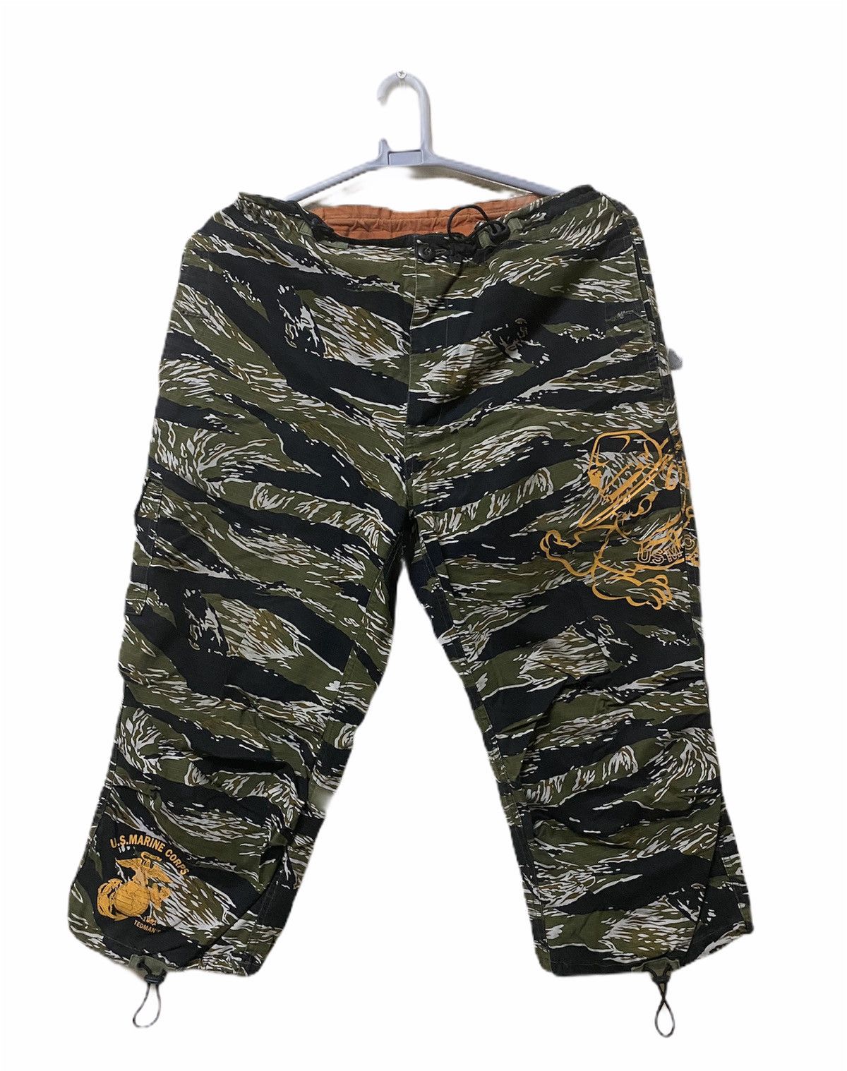Japanese Brand Tedman by ted company half pant camo tiger Size US 33 - 1 Thumbnail