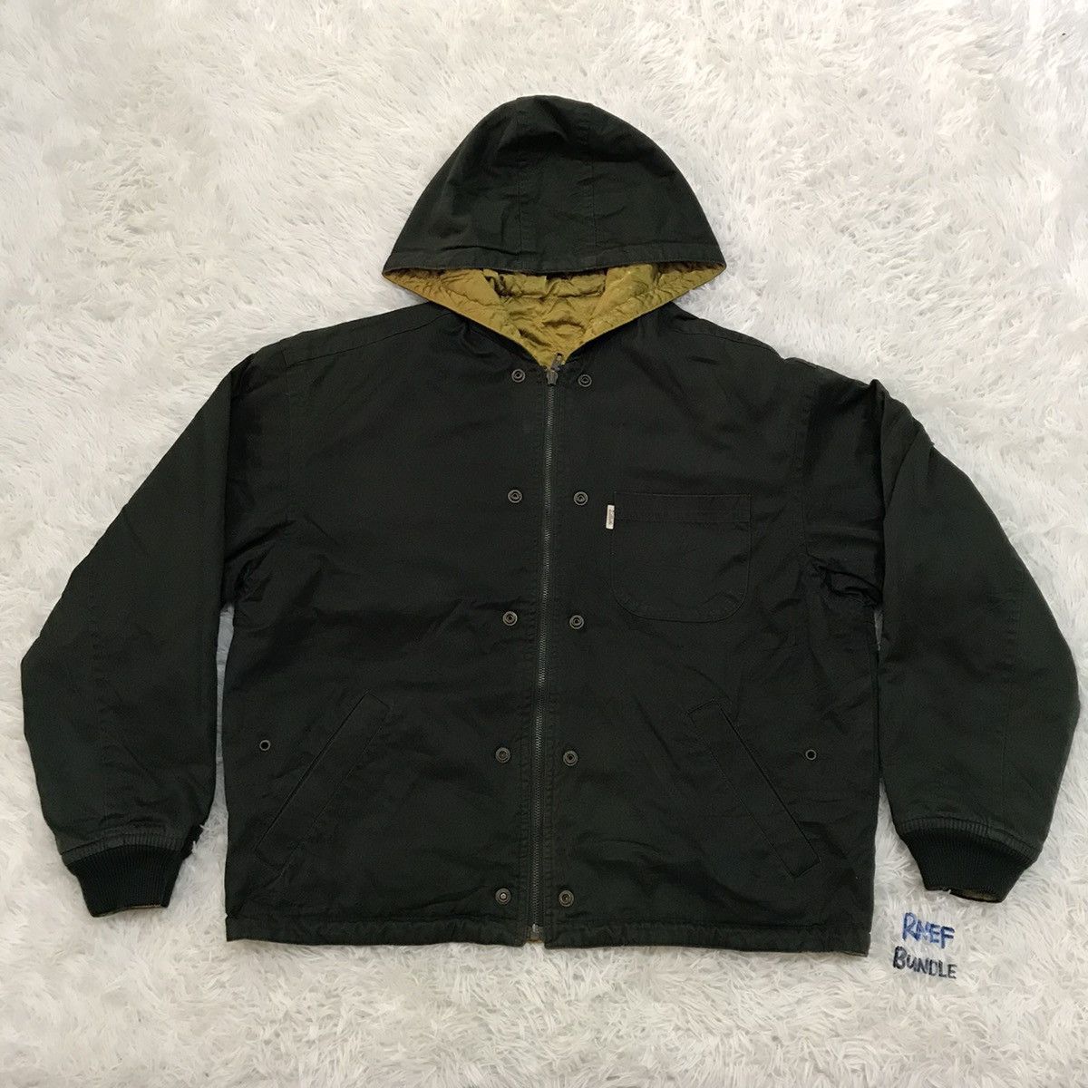 Japanese Brand 2nd Booth by Lautreamont men reversible hoodie jacket Size US L / EU 52-54 / 3 - 7 Thumbnail