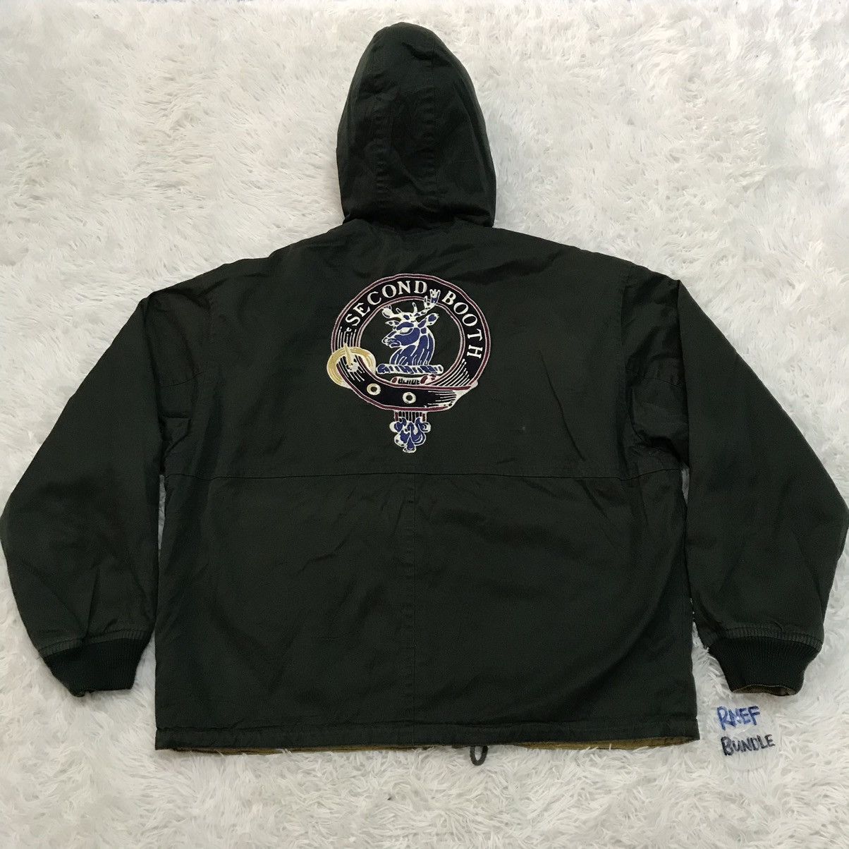 Japanese Brand 2nd Booth by Lautreamont men reversible hoodie jacket Size US L / EU 52-54 / 3 - 1 Thumbnail