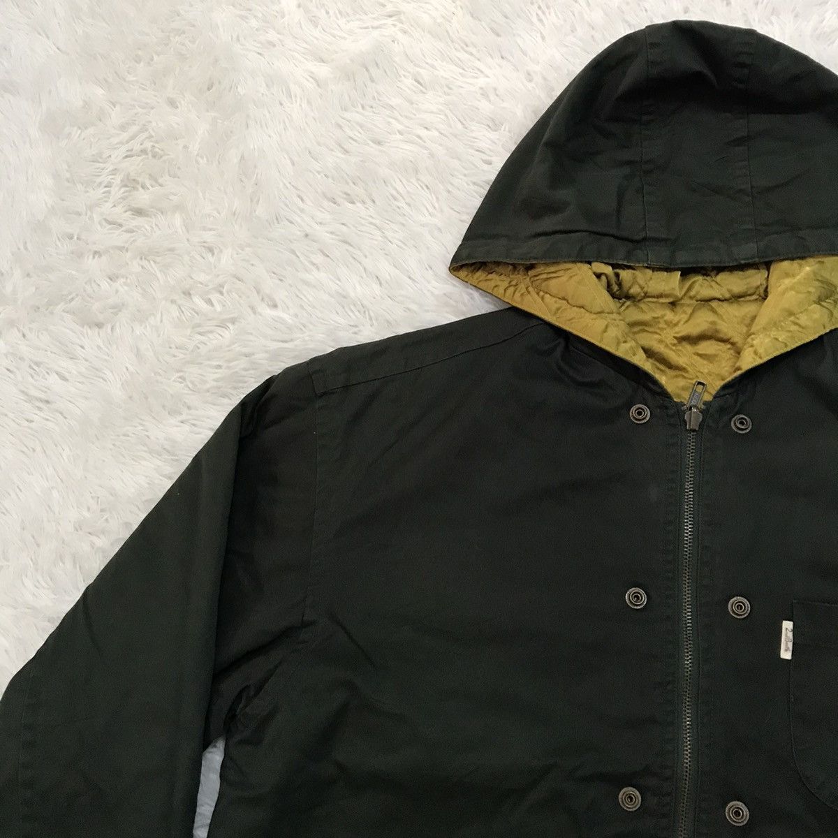 Japanese Brand 2nd Booth by Lautreamont men reversible hoodie jacket Size US L / EU 52-54 / 3 - 8 Thumbnail