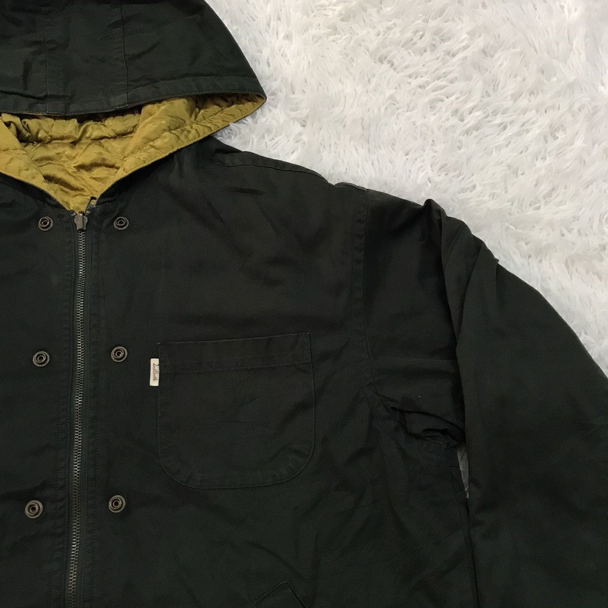 Japanese Brand 2nd Booth by Lautreamont men reversible hoodie jacket Size US L / EU 52-54 / 3 - 11 Thumbnail