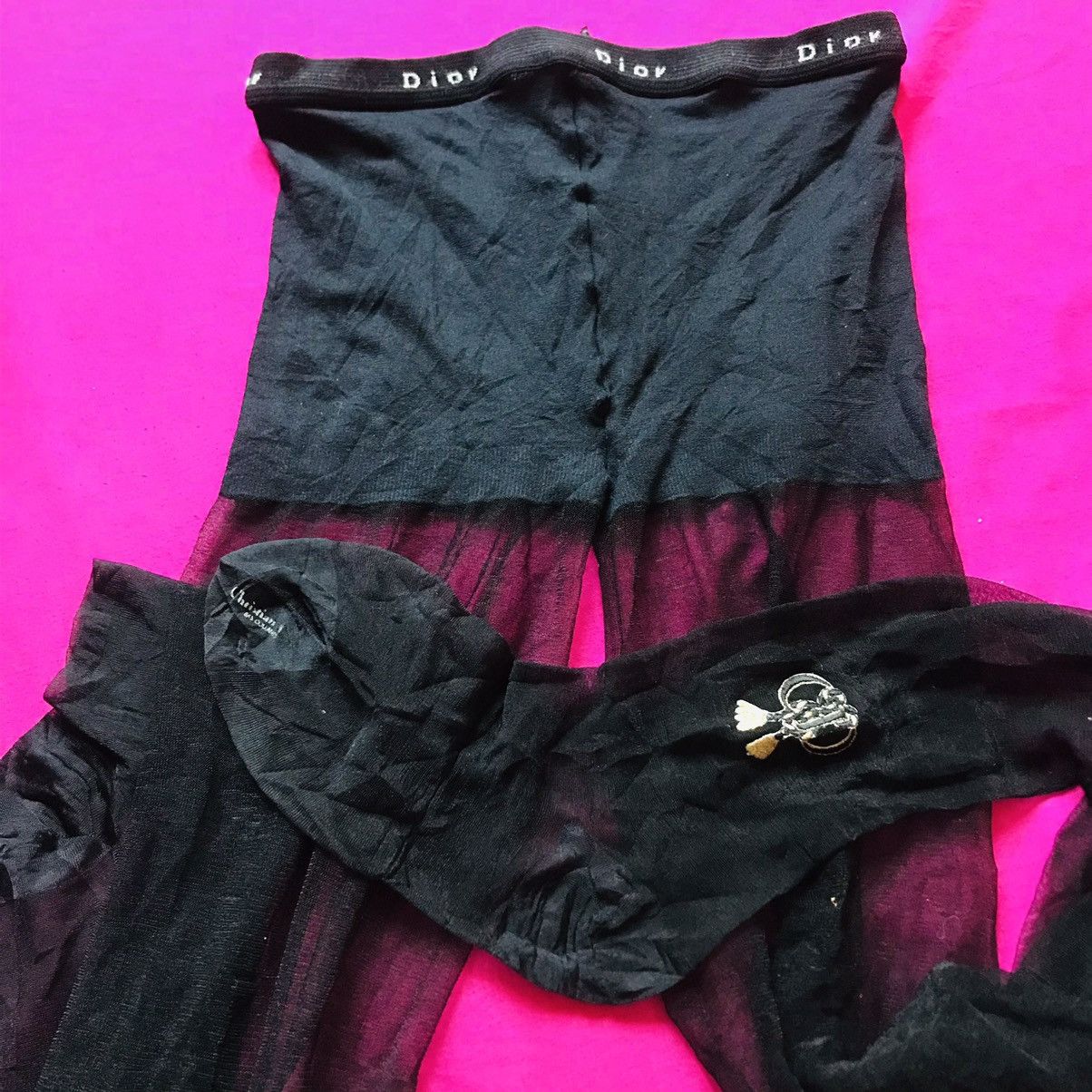 Christian Dior Monsieur sock leggings CHRISTIAN DIOR like items Size ONE SIZE - 3 Thumbnail