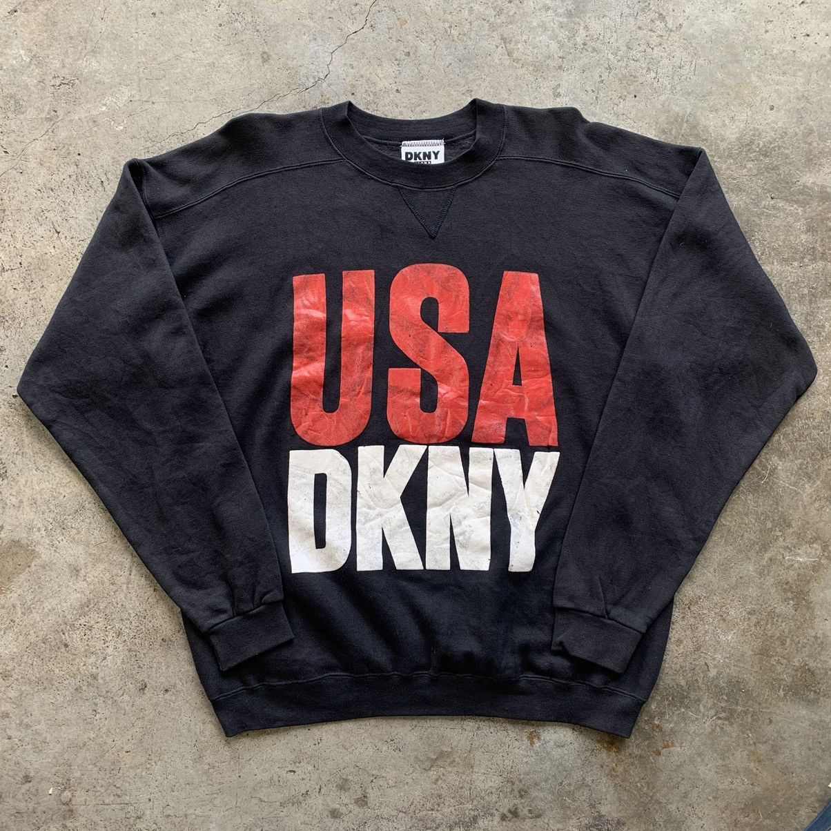 DKNY DKNY vintage 90s sweatshirt Size US L / EU 52-54 / 3 - 1 Thumbnail