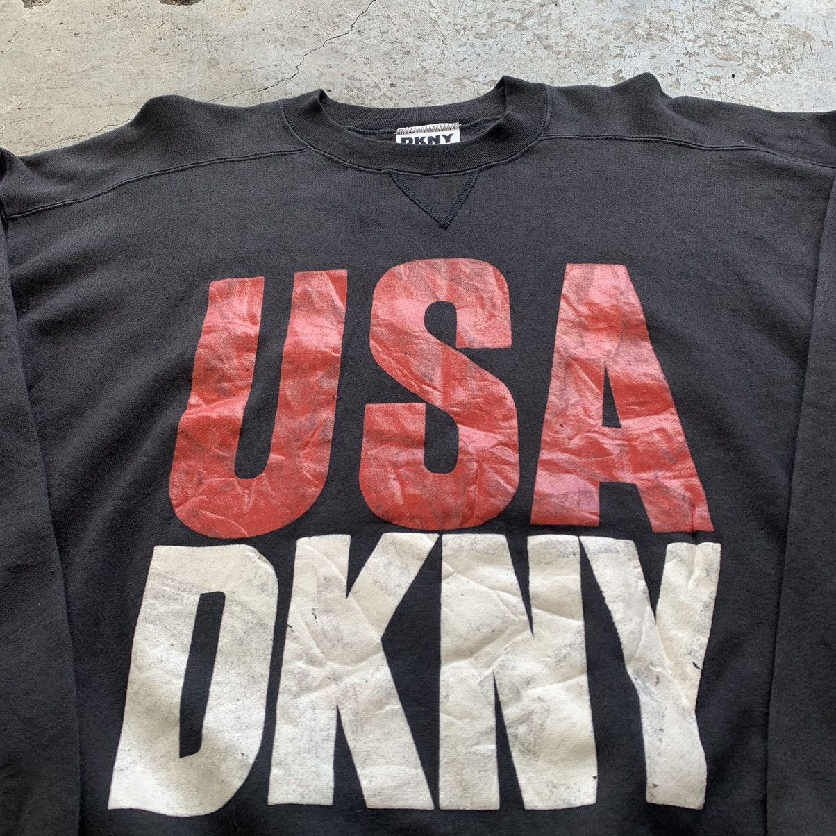 DKNY DKNY vintage 90s sweatshirt Size US L / EU 52-54 / 3 - 13 Thumbnail