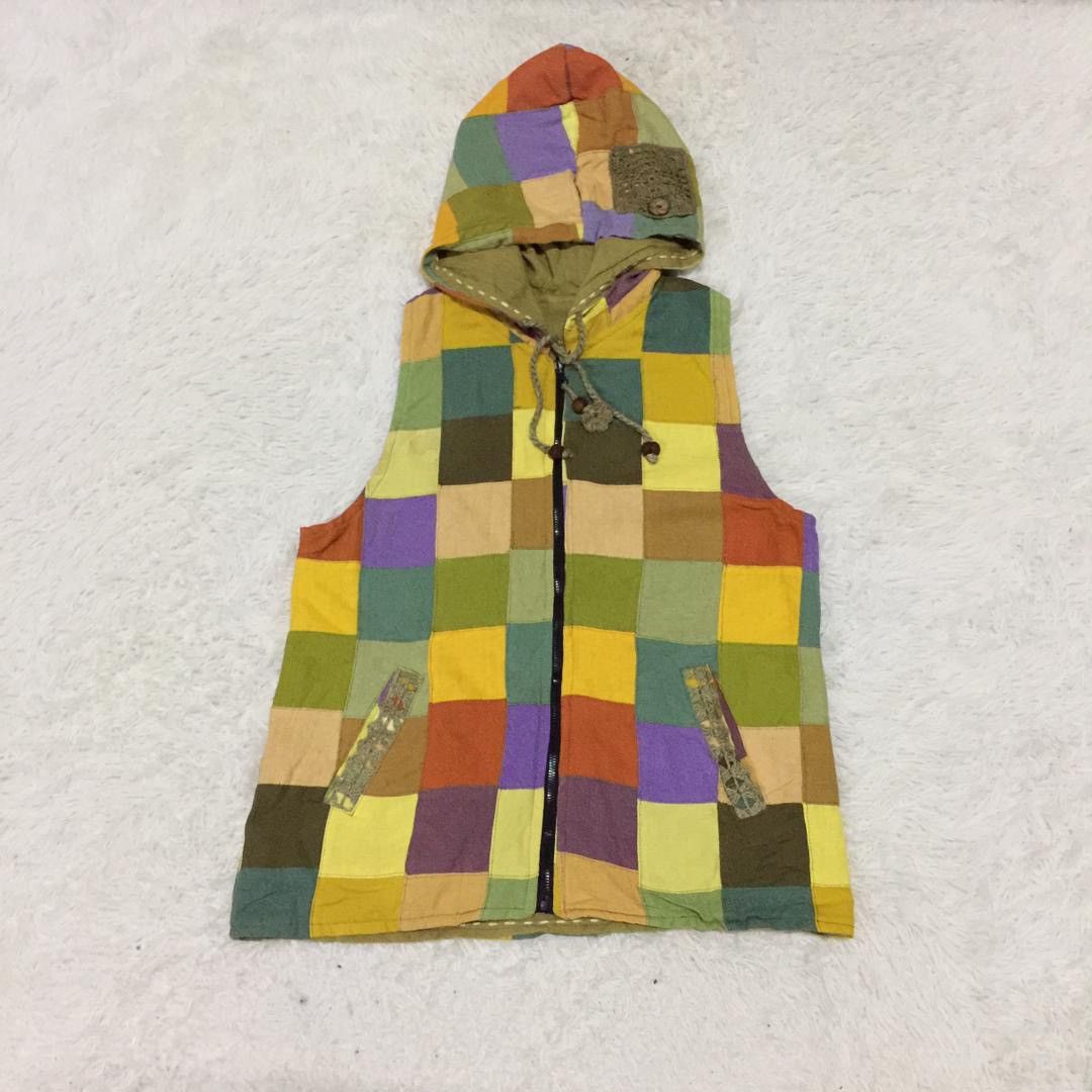 Other Hammock Colourful patchwork hoodie vest Size US S / EU 44-46 / 1 - 10 Thumbnail