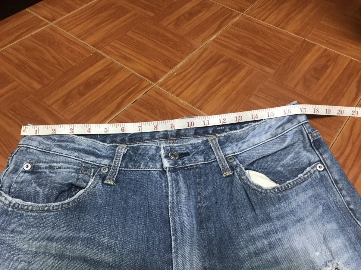Edwin “Vintage Distressed Light Blue Denim Jeans – Faded Wash Size US 34 / EU 50 - 7 Thumbnail