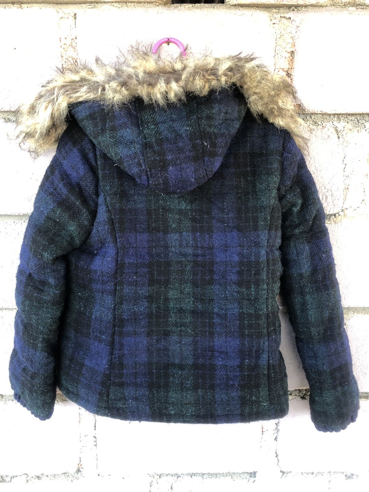 Harris Tweed Rare Harris Tweed Hand Woven Fur Hooded Heavy Jacket Size US M / EU 48-50 / 2 - 2 Thumbnail