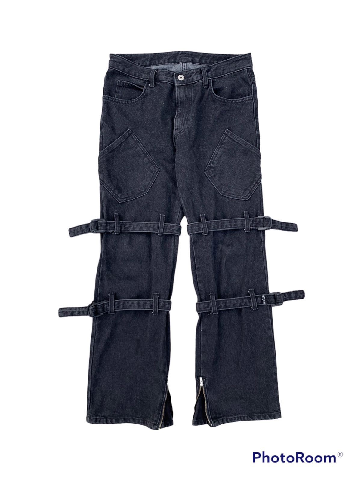 image of If Six Was Nine x Ppfm Bondage Denim Uknown Brand in Black, Men's (Size 31)