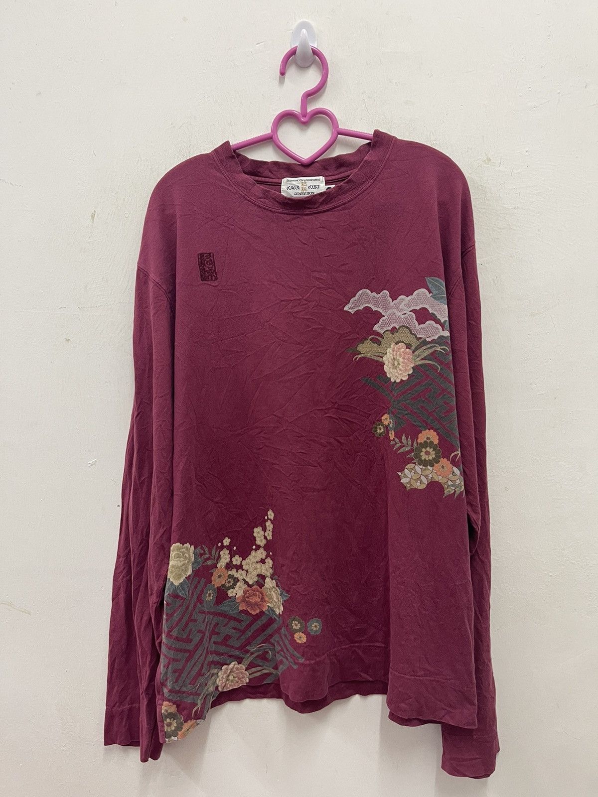 Karakuri Tamashii Rare Vintage KARAKURI TAMASHI Sukajan Japan Size US L / EU 52-54 / 3 - 1 Thumbnail