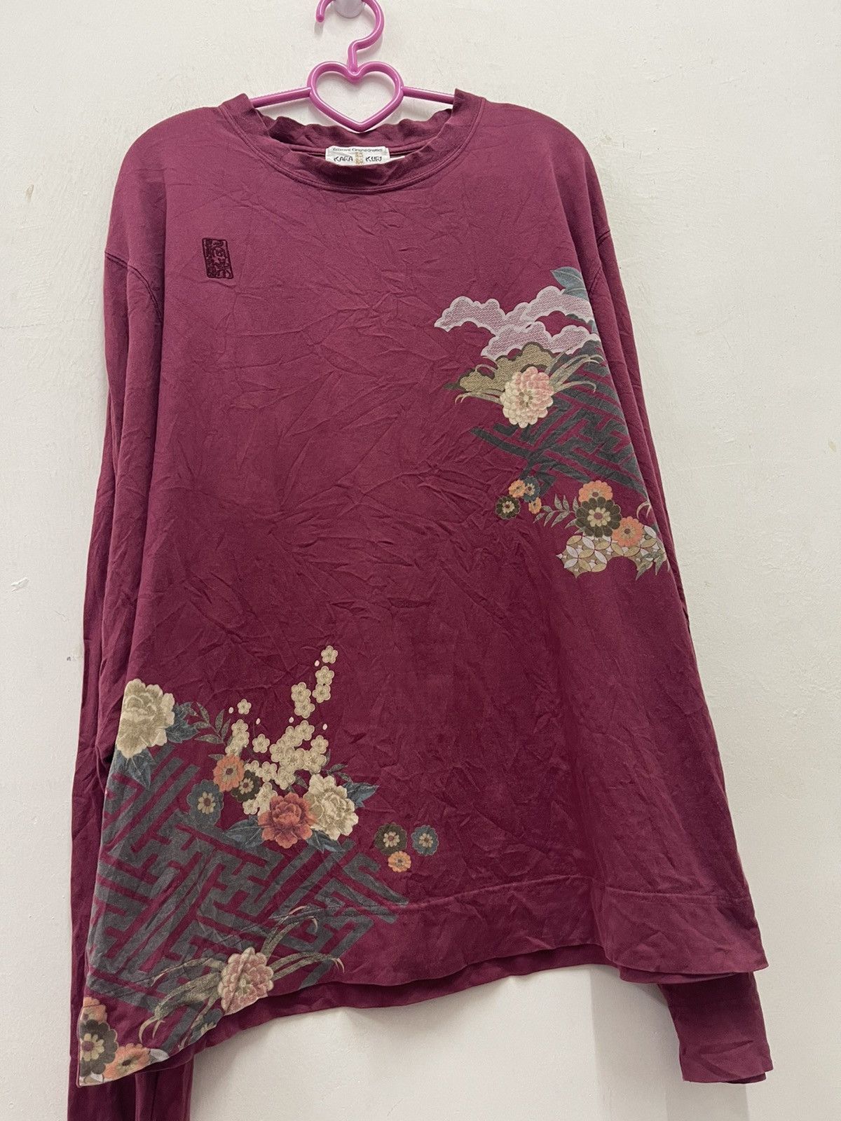Karakuri Tamashii Rare Vintage KARAKURI TAMASHI Sukajan Japan Size US L / EU 52-54 / 3 - 2 Thumbnail