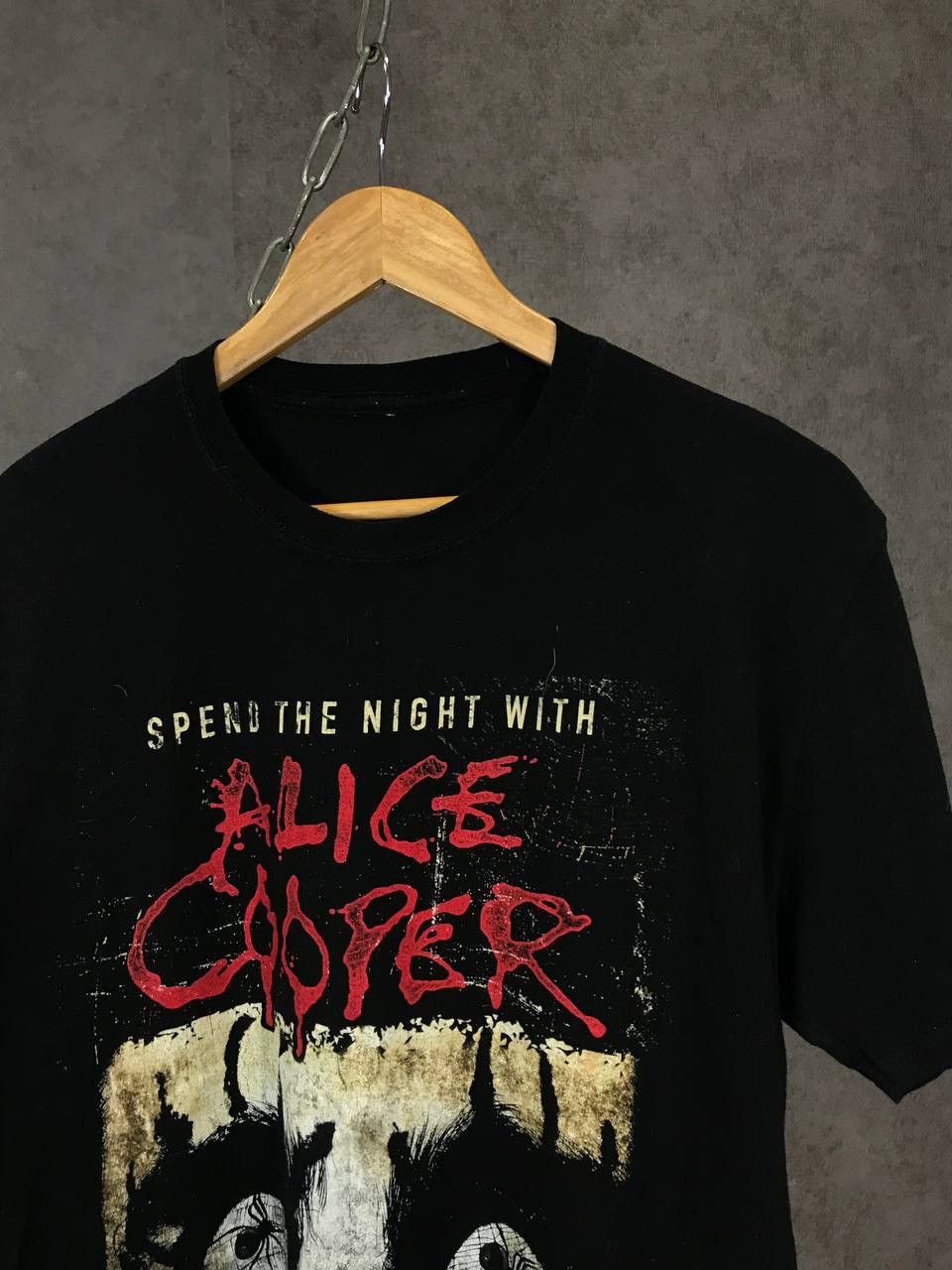 Band Tees Alice Cooper vintage rock band tour tee Size US L / EU 52-54 / 3 - 3 Thumbnail