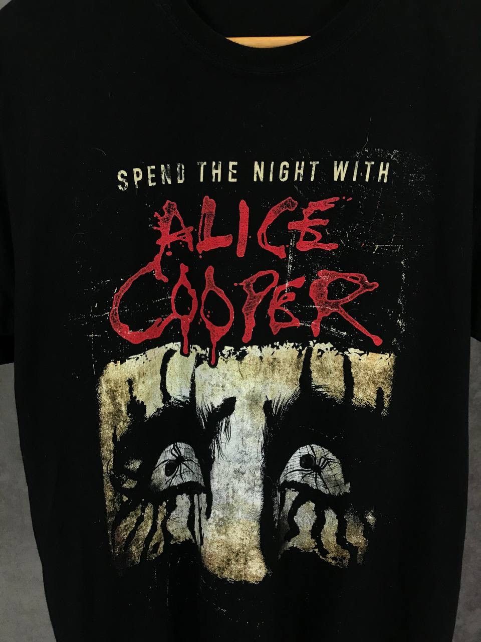 Band Tees Alice Cooper vintage rock band tour tee Size US L / EU 52-54 / 3 - 4 Thumbnail