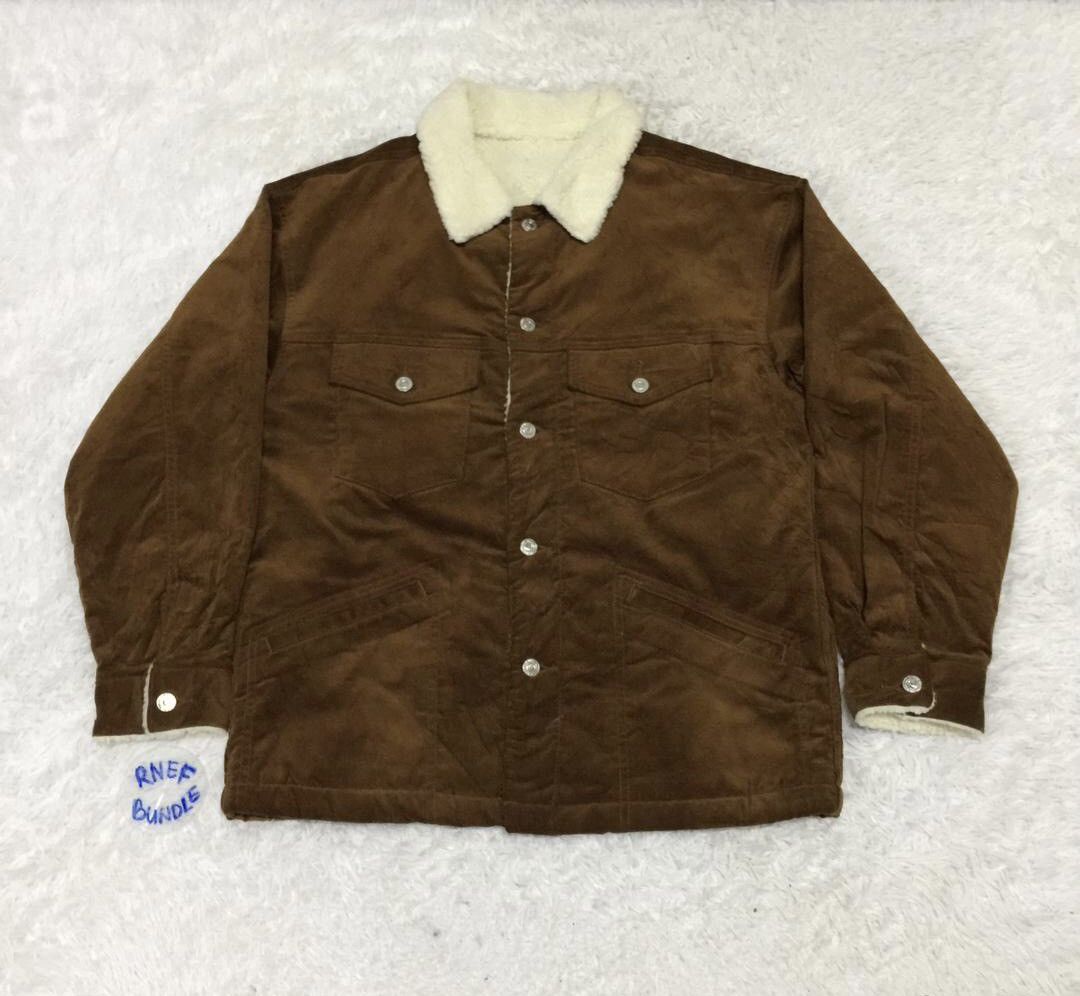Japanese Brand GU Sherpa Sherling Fleece Jacket Size US M / EU 48-50 / 2 - 1 Thumbnail