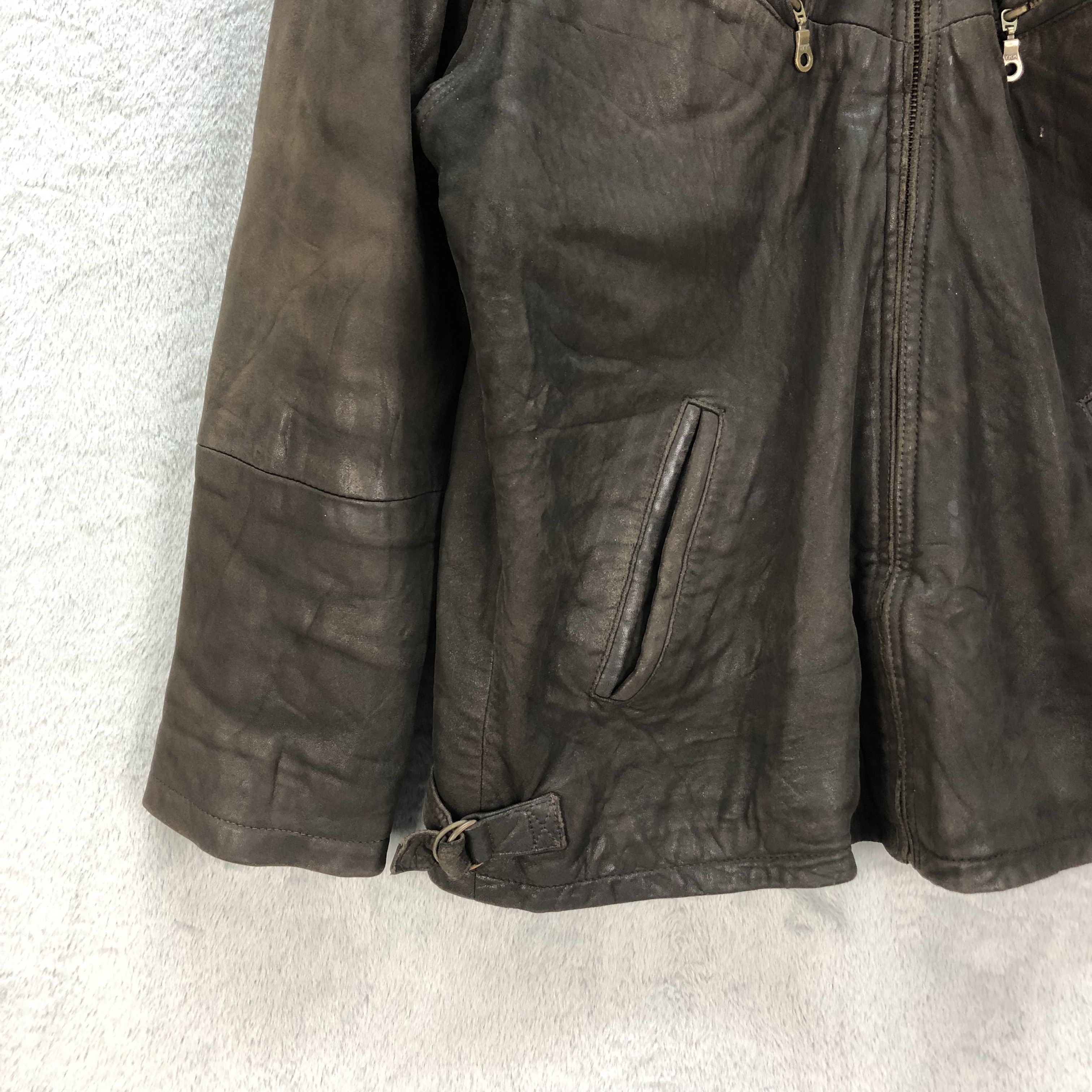 Genuine Leather GEORGIO PIACENTE GENUINE LAMB LEATHER JACKET #6840-94 Size US L / EU 52-54 / 3 - 4 Thumbnail
