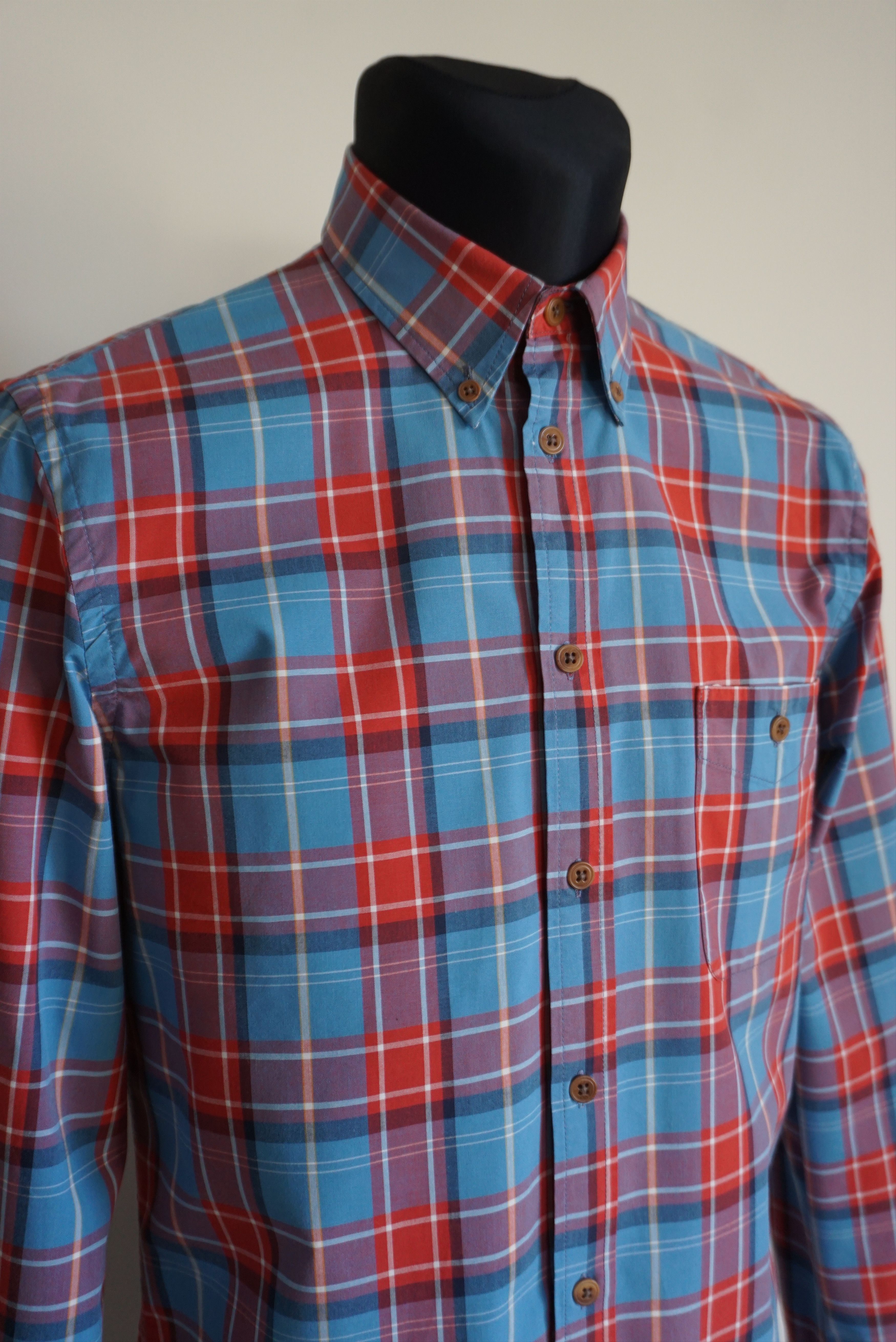 Designer NN07 No Nationality M Medium checked Derek shirt top casual Size US M / EU 48-50 / 2 - 11 Thumbnail