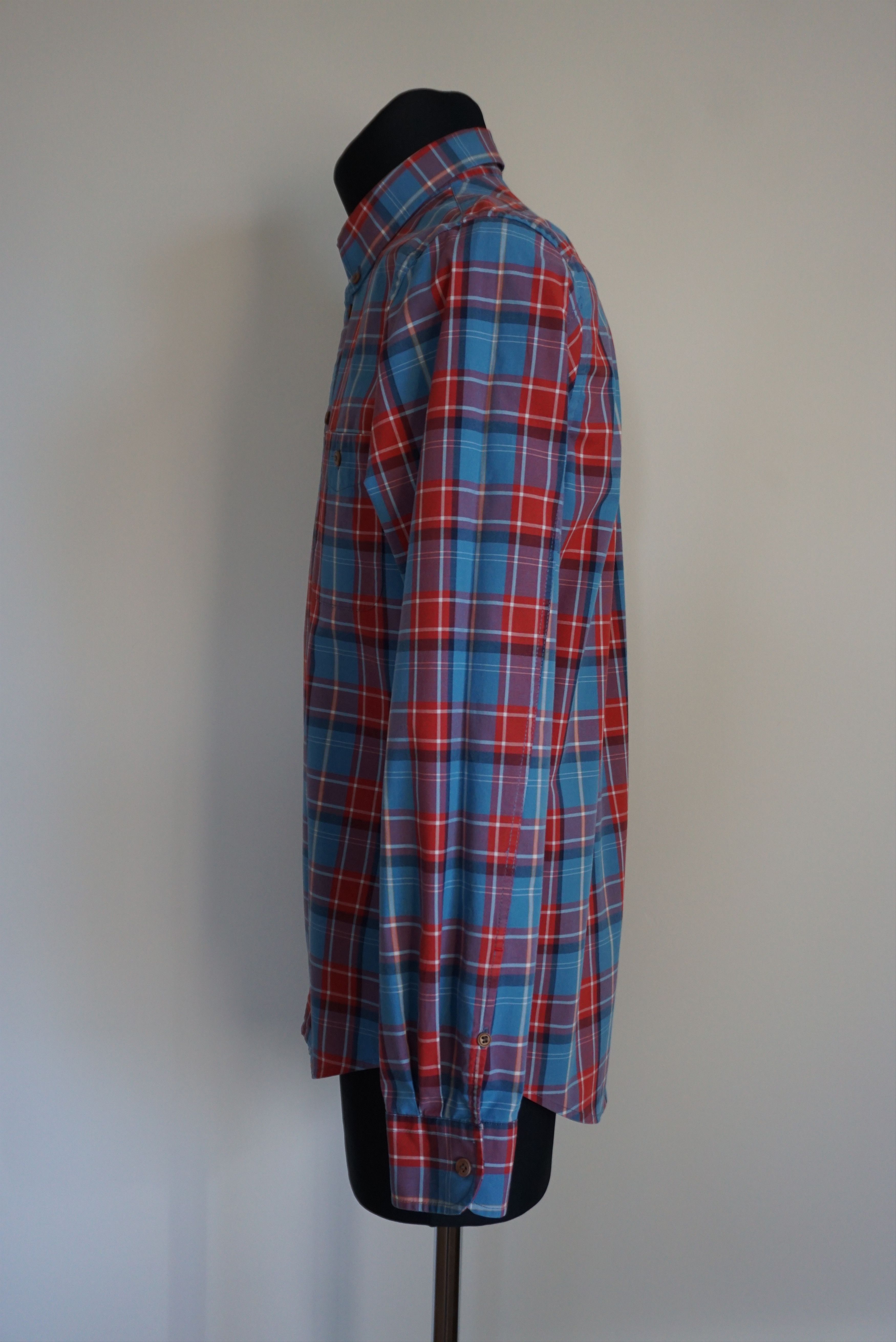 Designer NN07 No Nationality M Medium checked Derek shirt top casual Size US M / EU 48-50 / 2 - 13 Thumbnail