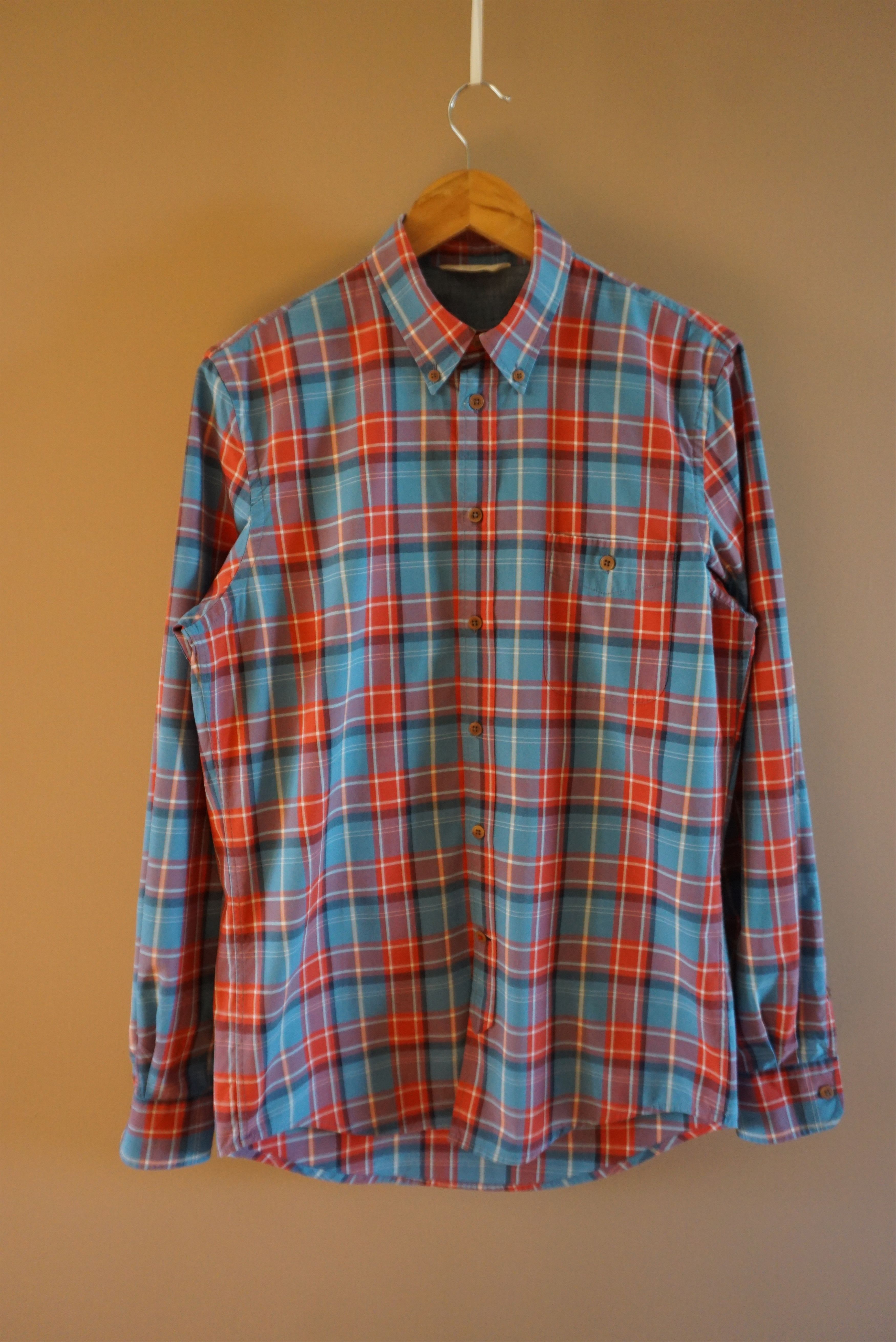 Designer NN07 No Nationality M Medium checked Derek shirt top casual Size US M / EU 48-50 / 2 - 21 Thumbnail
