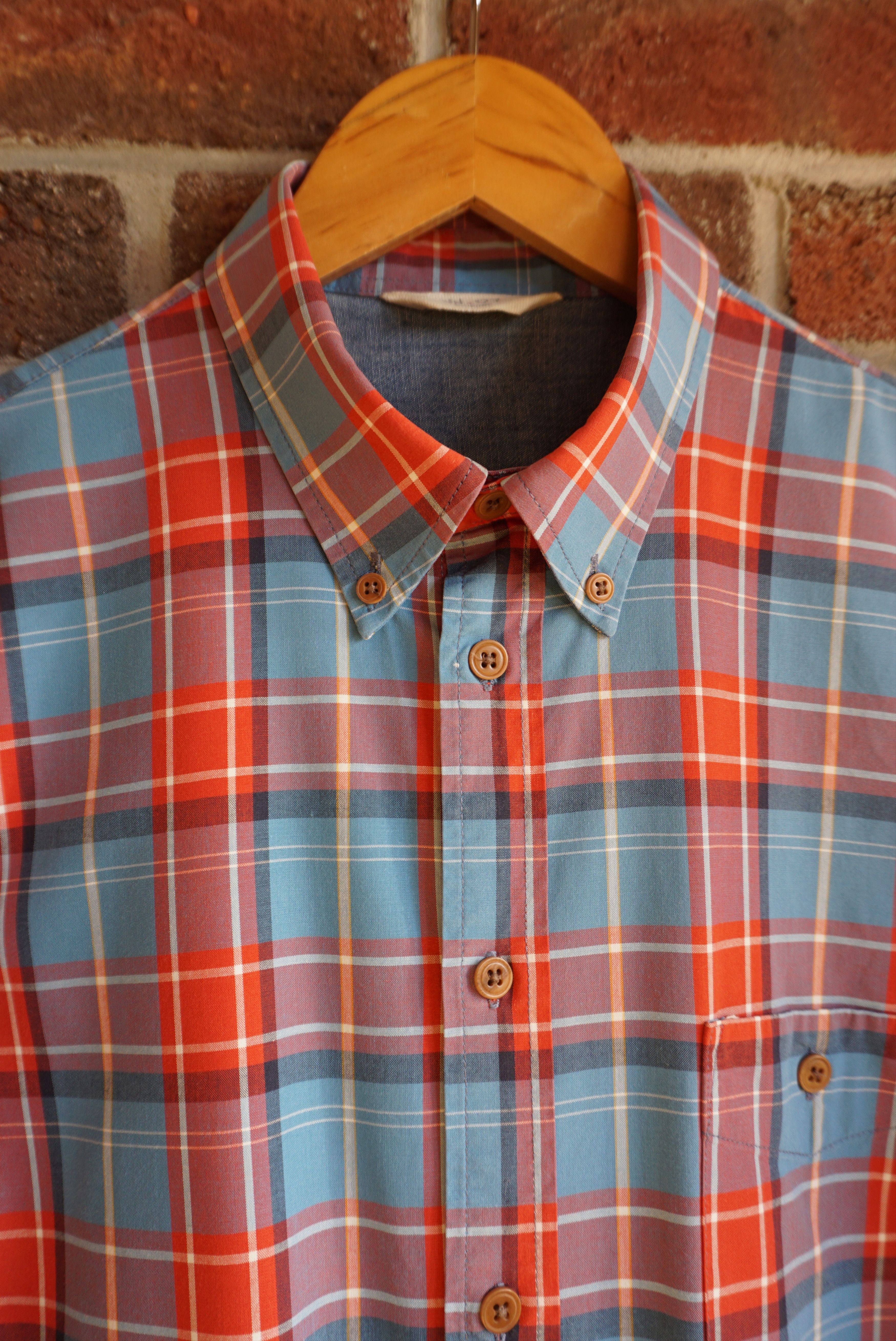 Designer NN07 No Nationality M Medium checked Derek shirt top casual Size US M / EU 48-50 / 2 - 18 Thumbnail