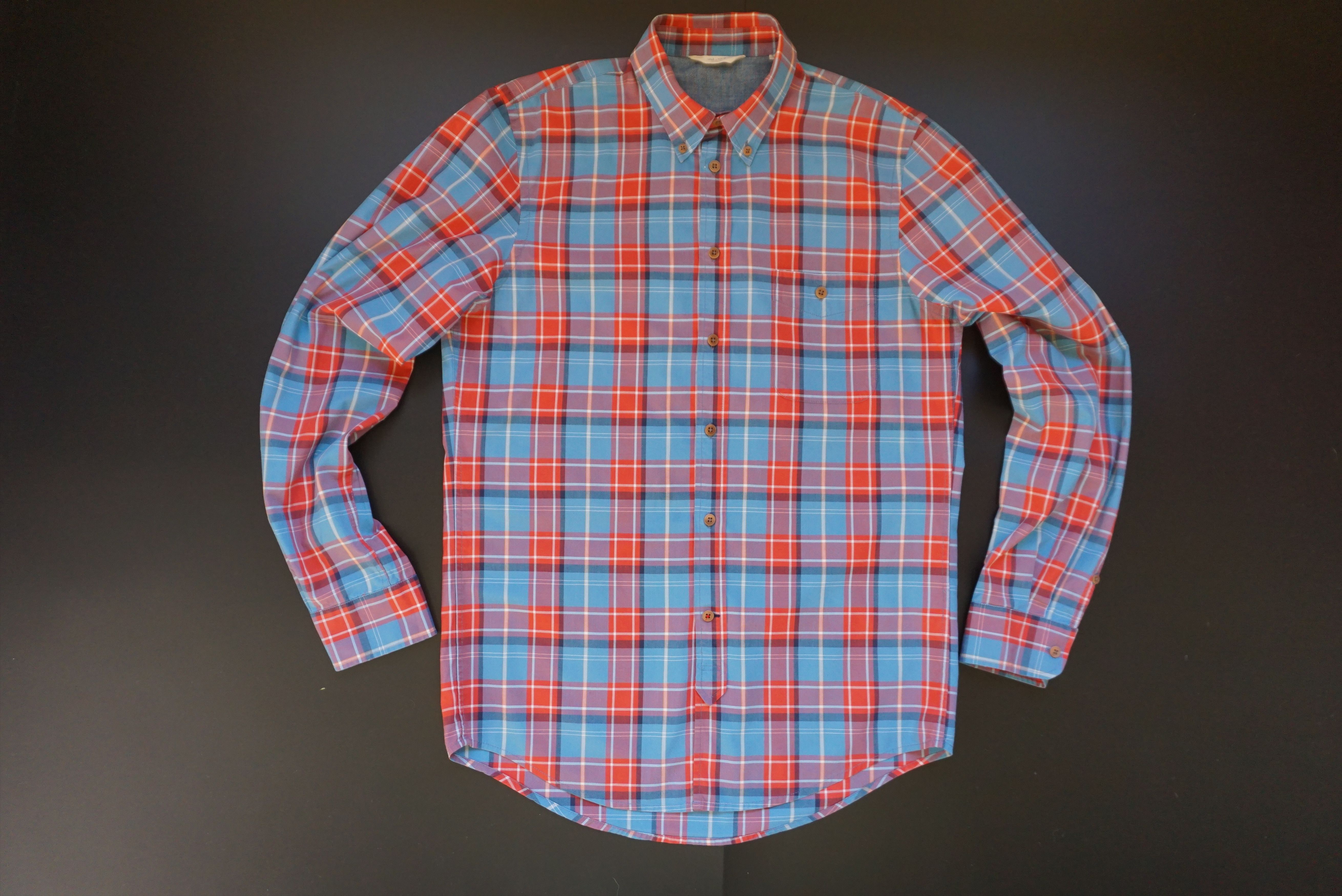 Designer NN07 No Nationality M Medium checked Derek shirt top casual Size US M / EU 48-50 / 2 - 5 Thumbnail