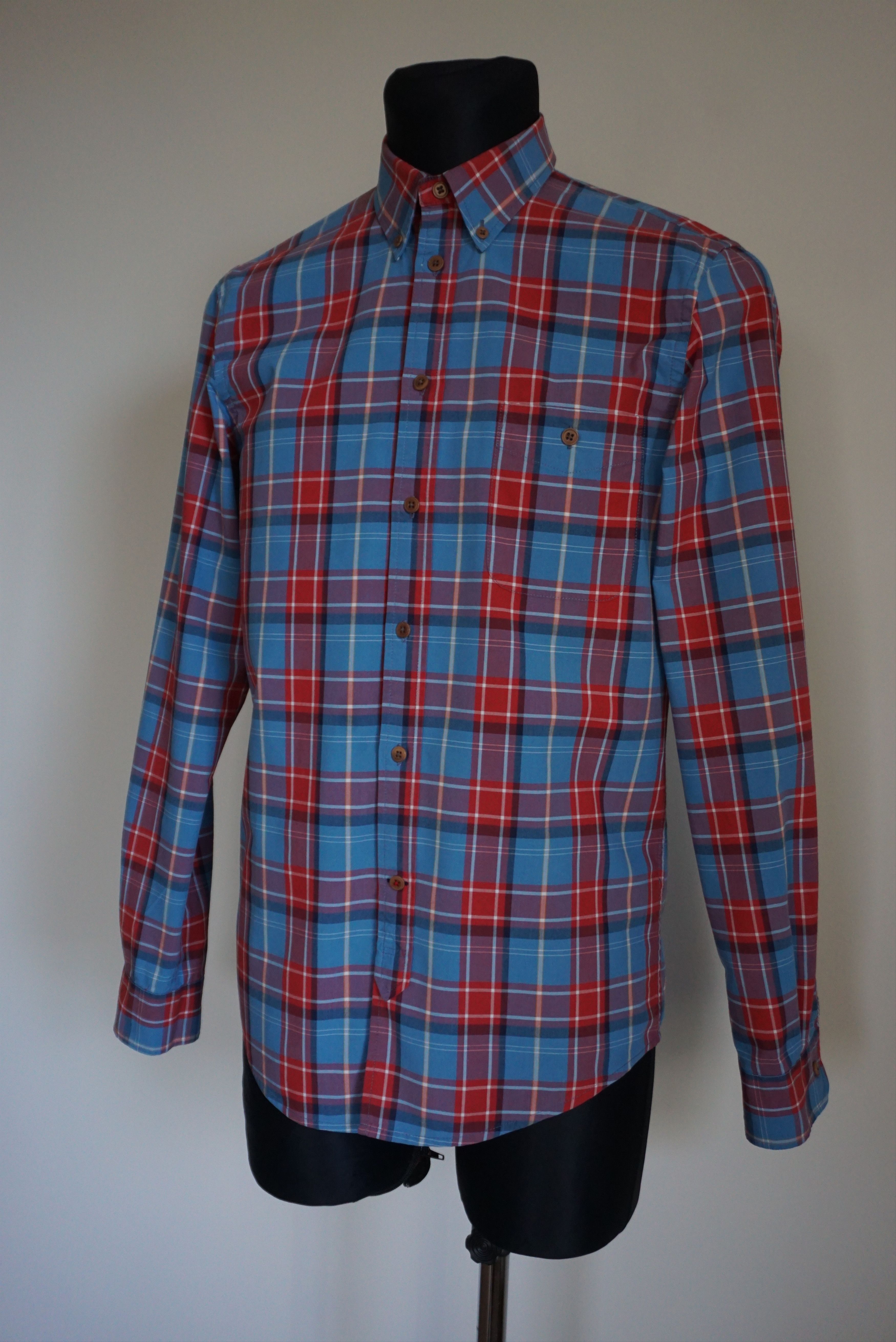 Designer NN07 No Nationality M Medium checked Derek shirt top casual Size US M / EU 48-50 / 2 - 10 Thumbnail