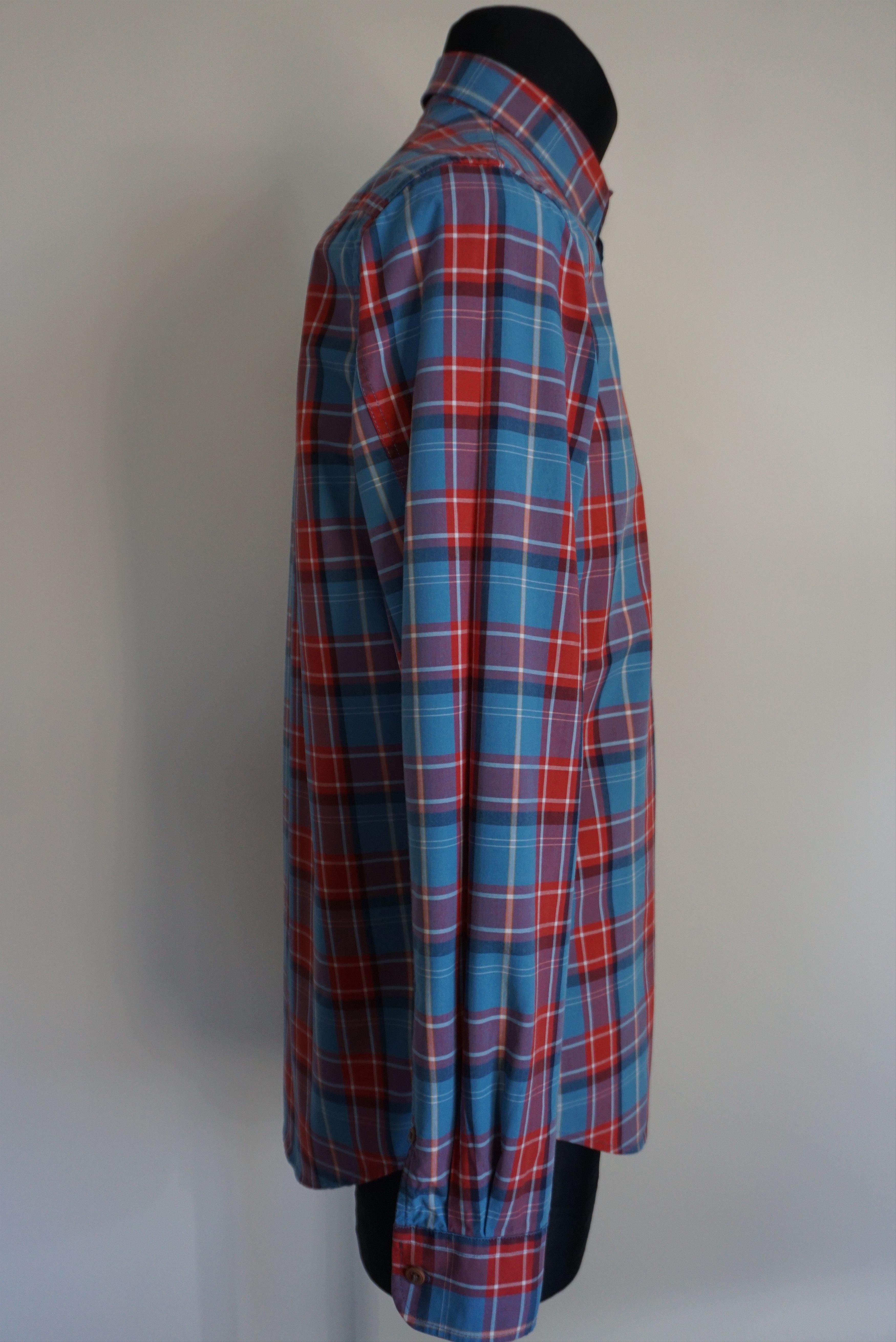 Designer NN07 No Nationality M Medium checked Derek shirt top casual Size US M / EU 48-50 / 2 - 15 Thumbnail
