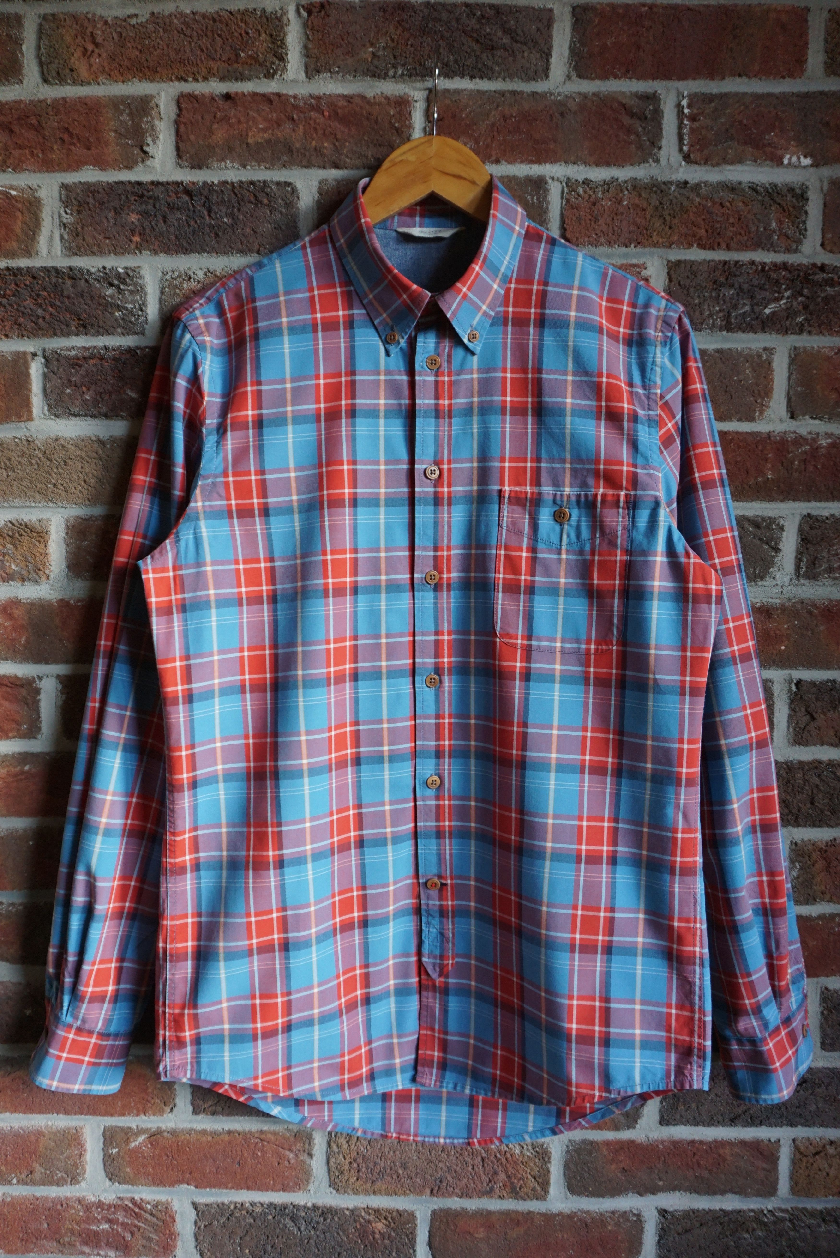Designer NN07 No Nationality M Medium checked Derek shirt top casual Size US M / EU 48-50 / 2 - 16 Thumbnail