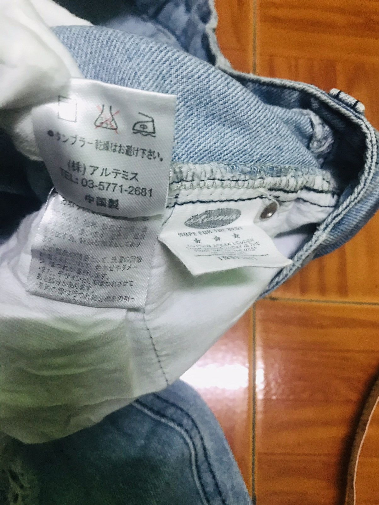 Japanese Brand “Light Blue Distressed Ripped Jeans – Casual Denim Pants” Size US 30 / EU 46 - 15 Thumbnail