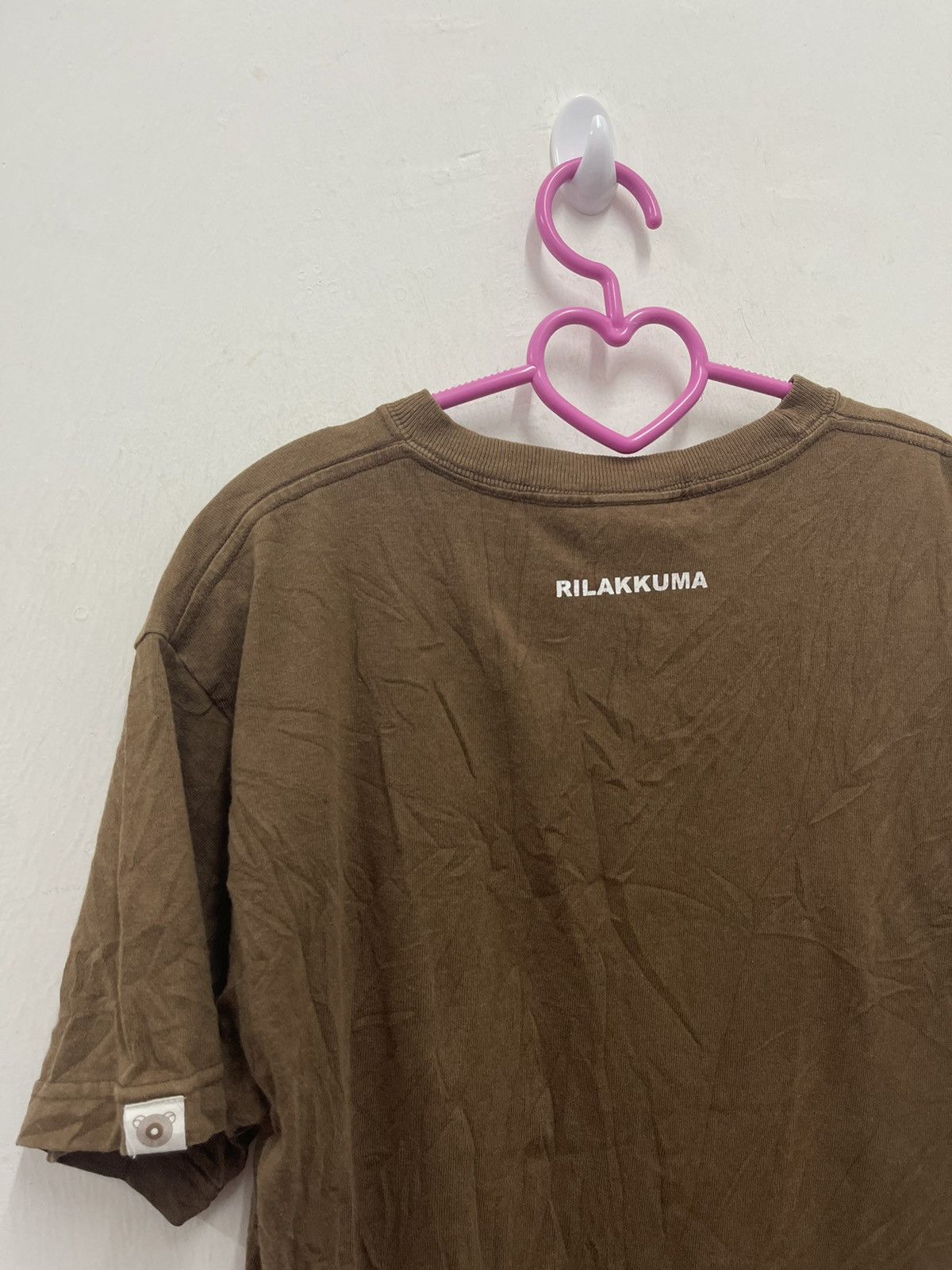 Anime Rare Vintage RILAKKUMA San X 2006 I Love Relax Shirt Size US S / EU 44-46 / 1 - 6 Thumbnail