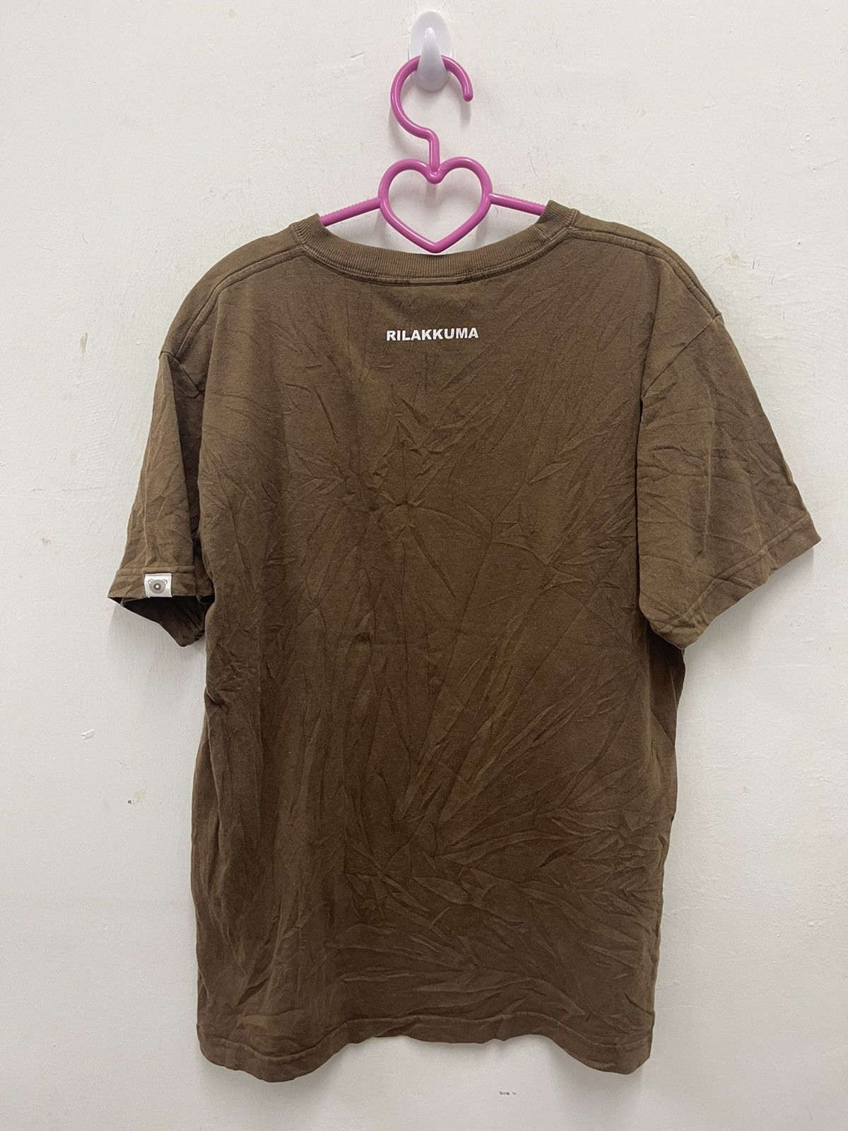 Anime Rare Vintage RILAKKUMA San X 2006 I Love Relax Shirt Size US S / EU 44-46 / 1 - 5 Thumbnail