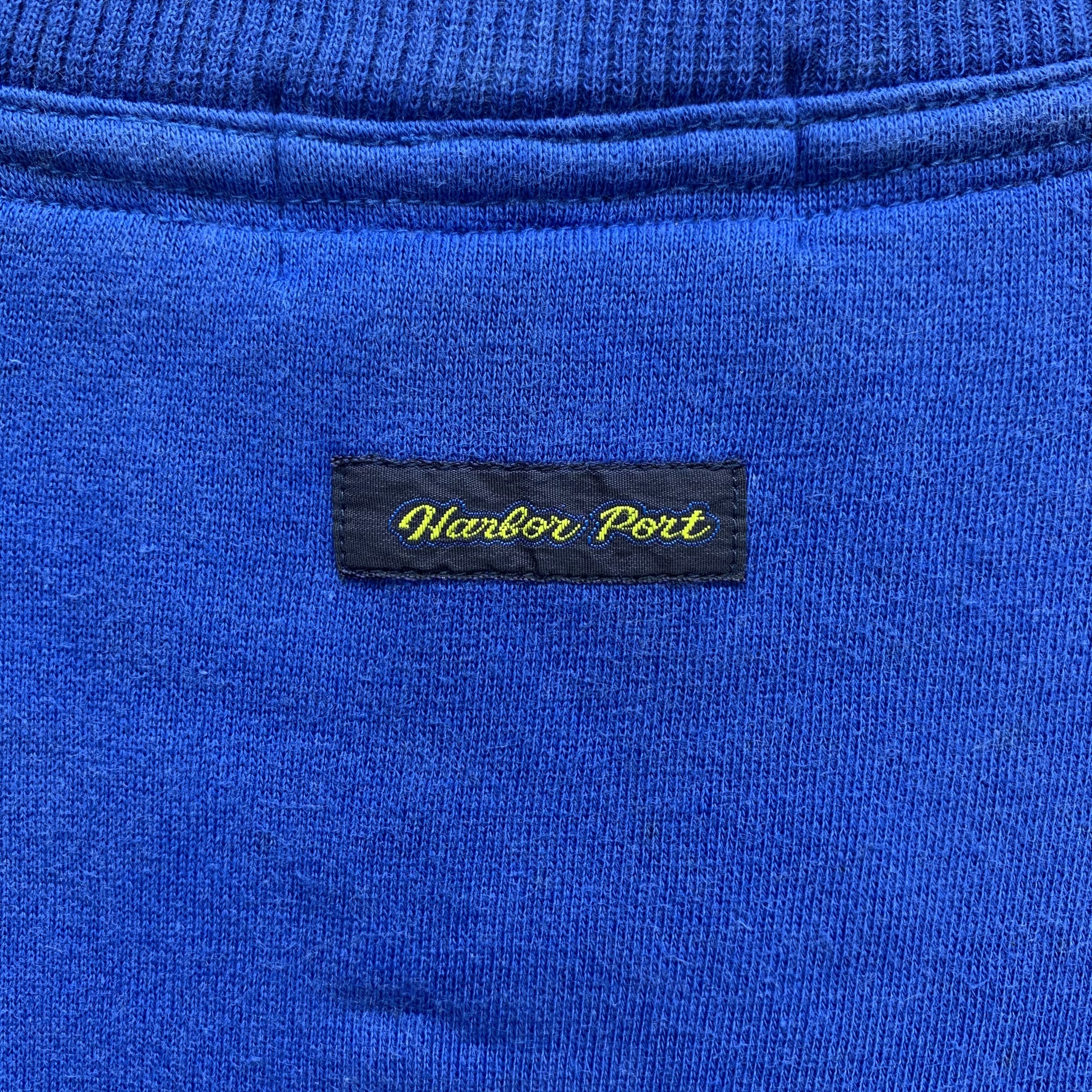 Japanese Brand Harbor Port Yachting Club Big Logo Sweatshirts #3084-113 Size US M / EU 48-50 / 2 - 9 Thumbnail