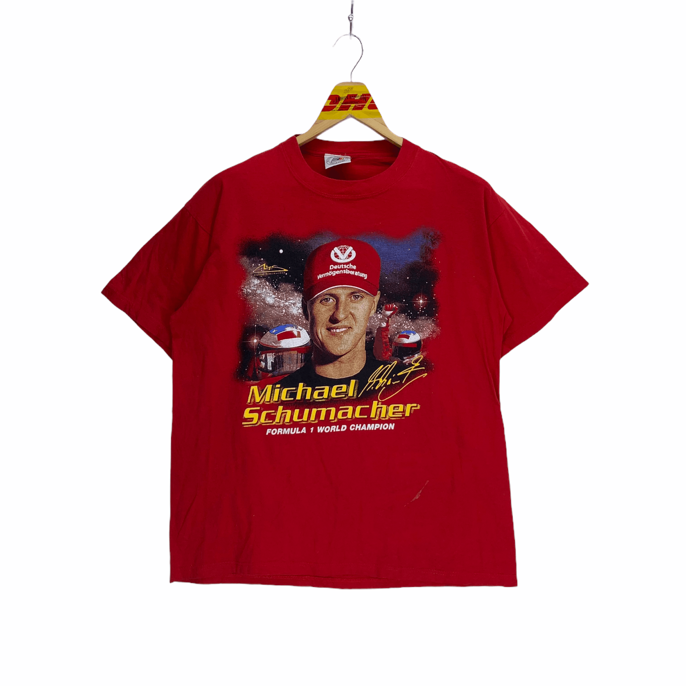 Vintage Michael Schumacher Racing Tour 2000 Big Logo Tees #3080-113 Size US M / EU 48-50 / 2 - 1 Thumbnail