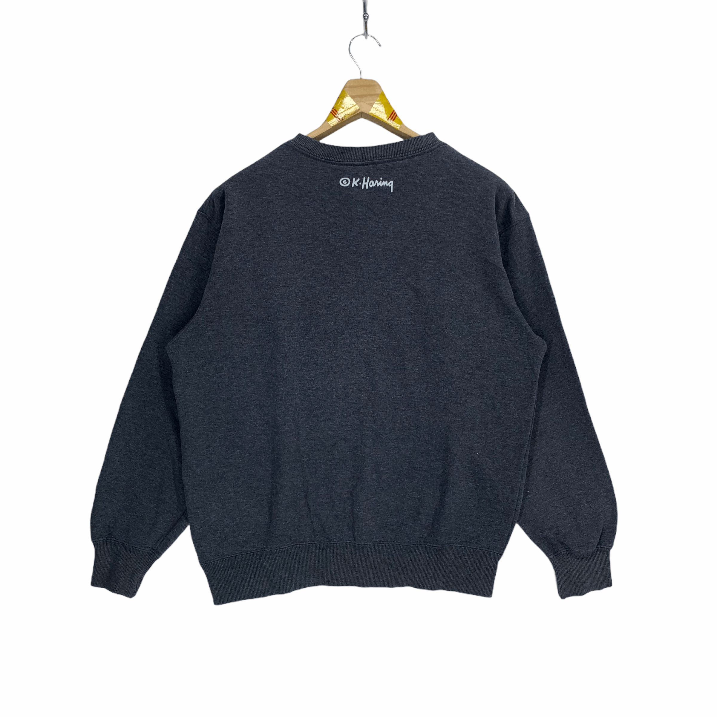 Keith Haring Keith Haring Big Logo Crew Neck Sweatshirts #3074-113 Size US M / EU 48-50 / 2 - 8 Thumbnail