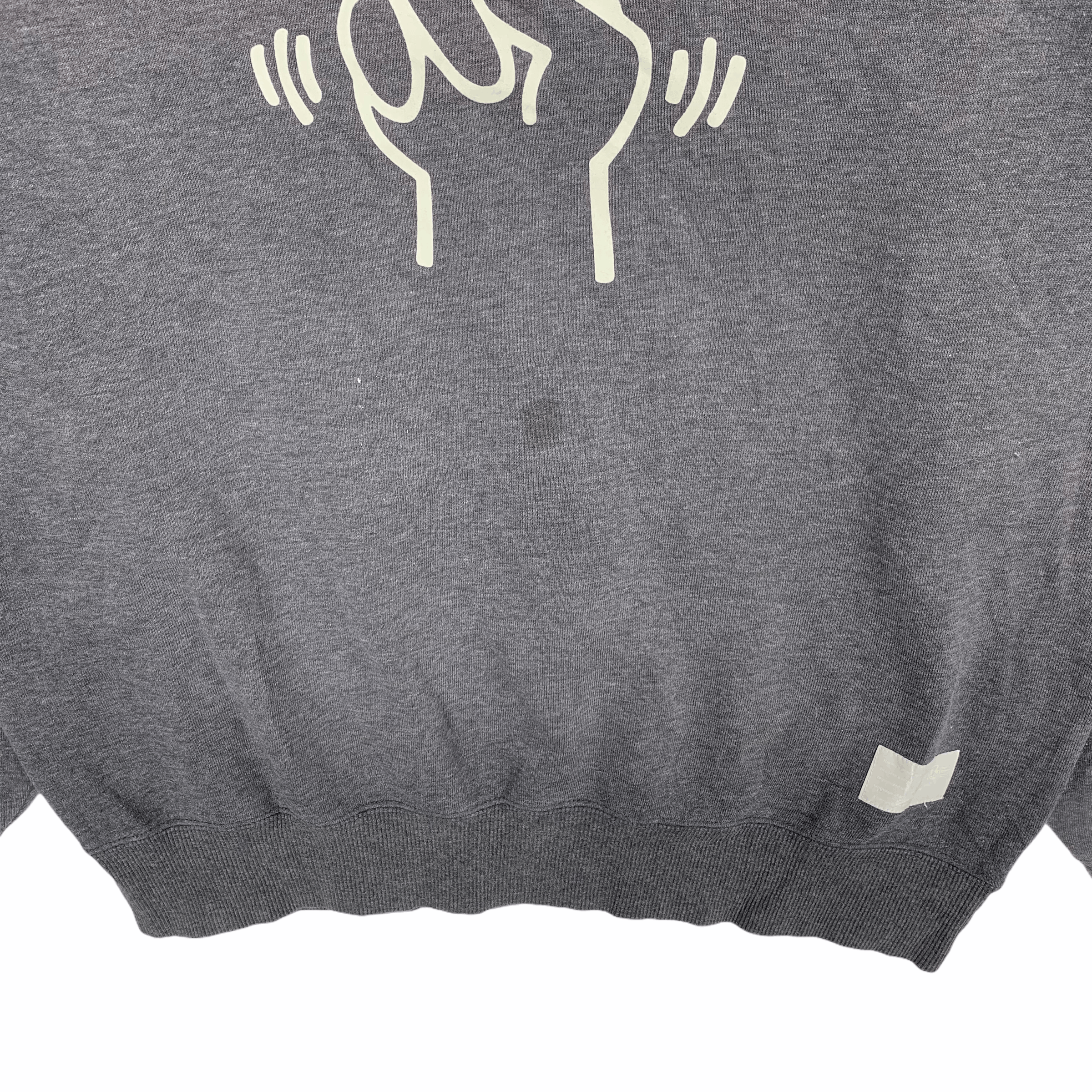 Keith Haring Keith Haring Big Logo Crew Neck Sweatshirts #3074-113 Size US M / EU 48-50 / 2 - 3 Thumbnail