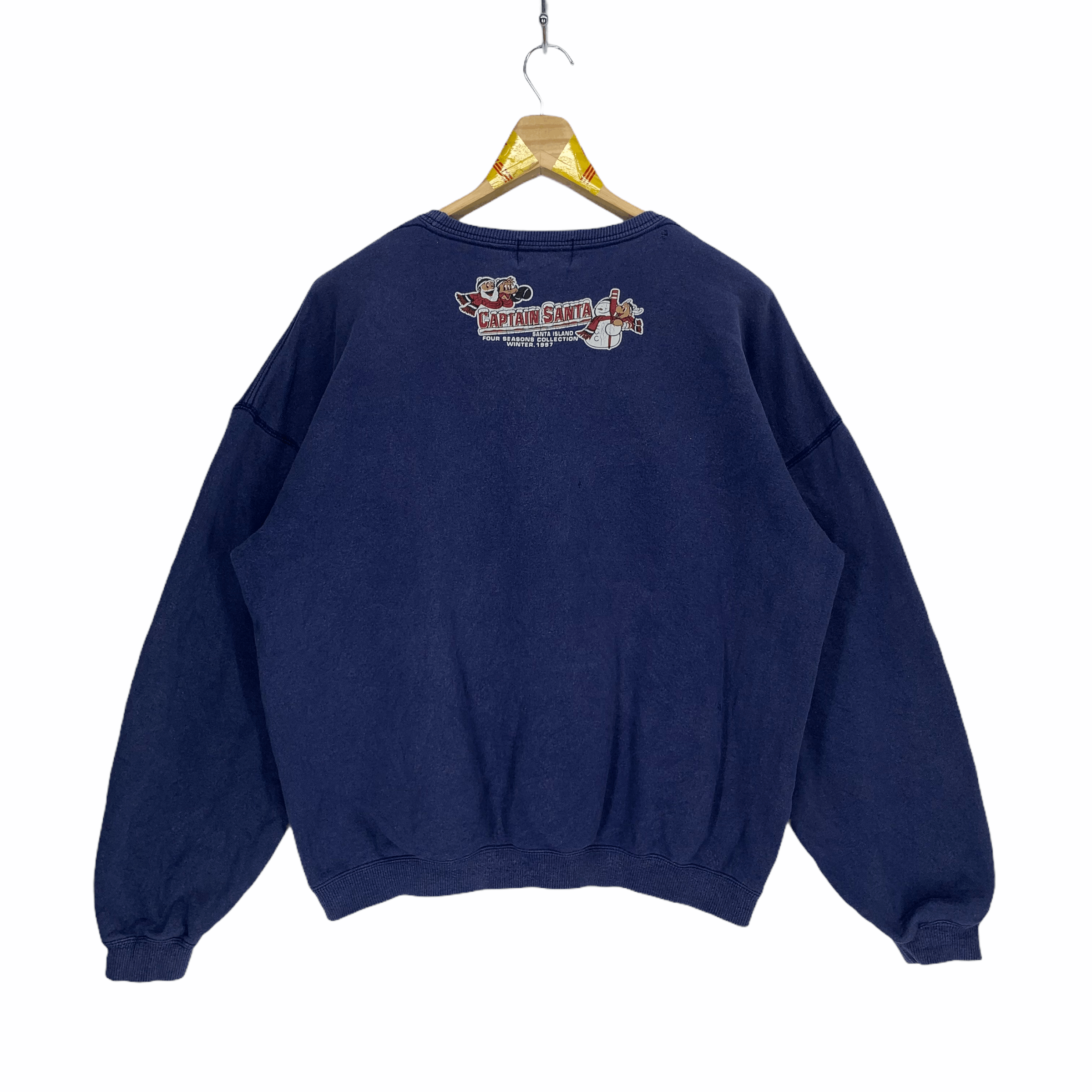 Japanese Brand Captain Santa Big Logo Made in Japan Sweatshirts #3073-113 Size US L / EU 52-54 / 3 - 9 Thumbnail