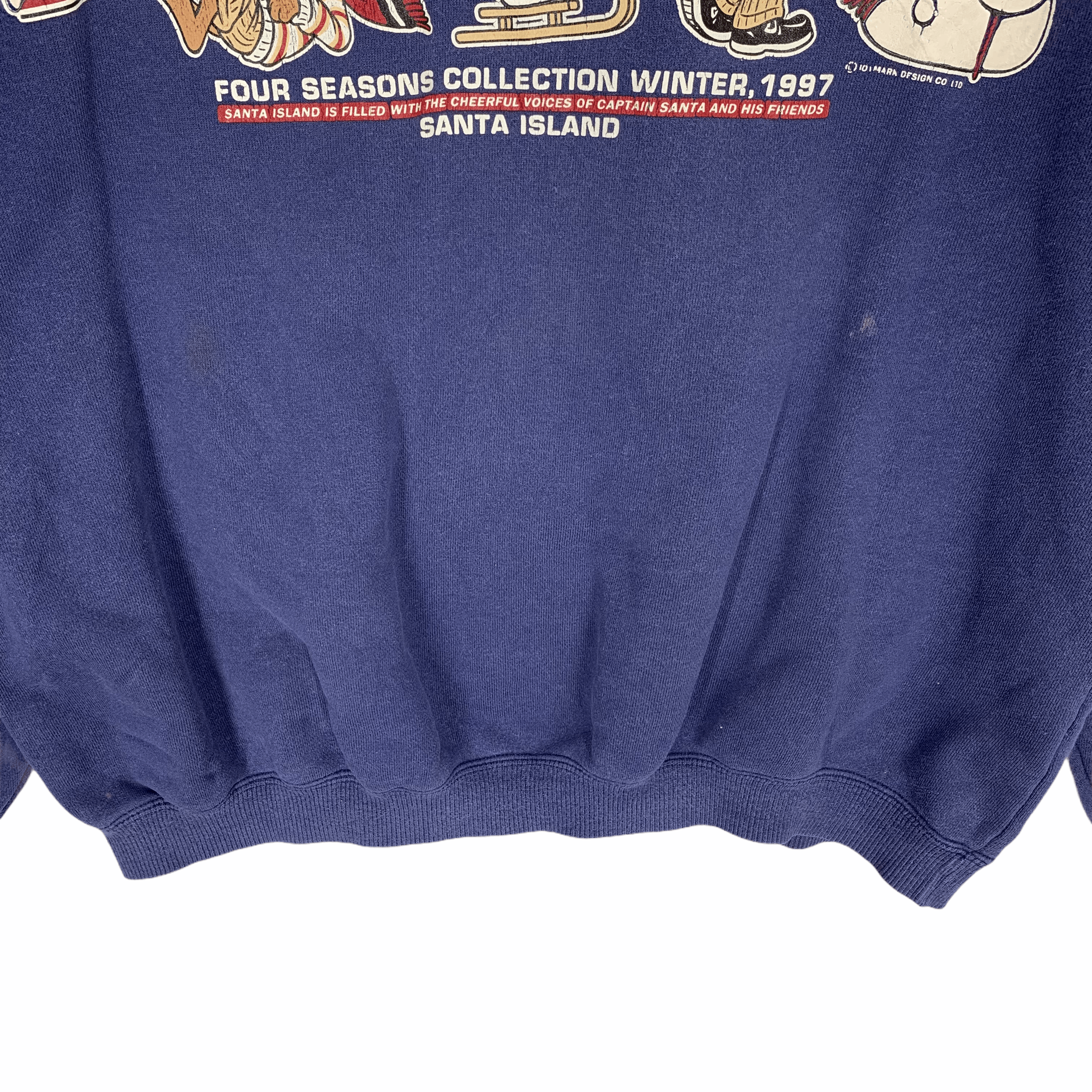 Japanese Brand Captain Santa Big Logo Made in Japan Sweatshirts #3073-113 Size US L / EU 52-54 / 3 - 4 Thumbnail