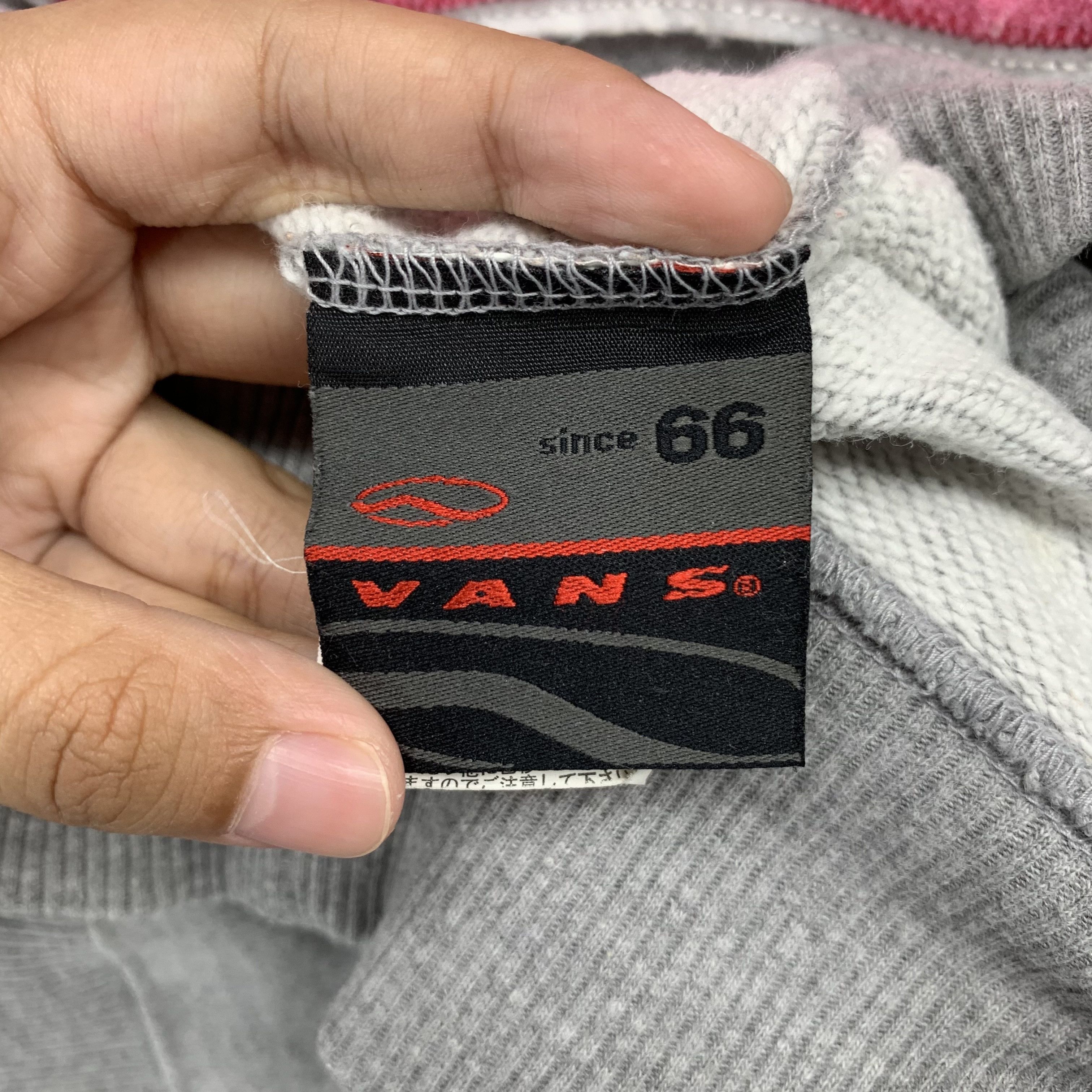 Vans Vans Big Logo Pullover Hoodies #3068-113 Size L / US 10 / IT 46 - 6 Thumbnail