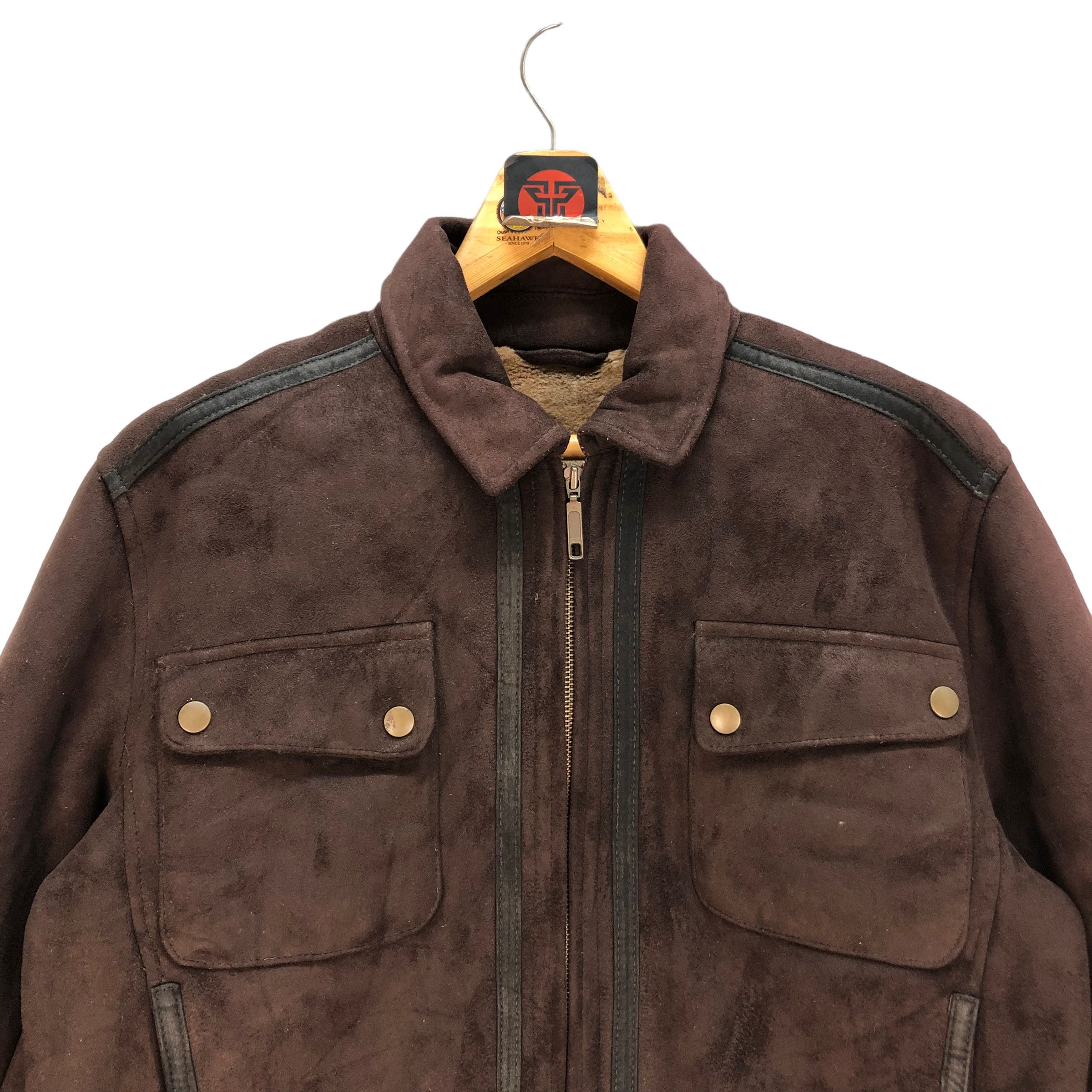 Kenzo KENZO GOLF SHEARLING JACKET #6690-79 Size US M / EU 48-50 / 2 - 2 Thumbnail