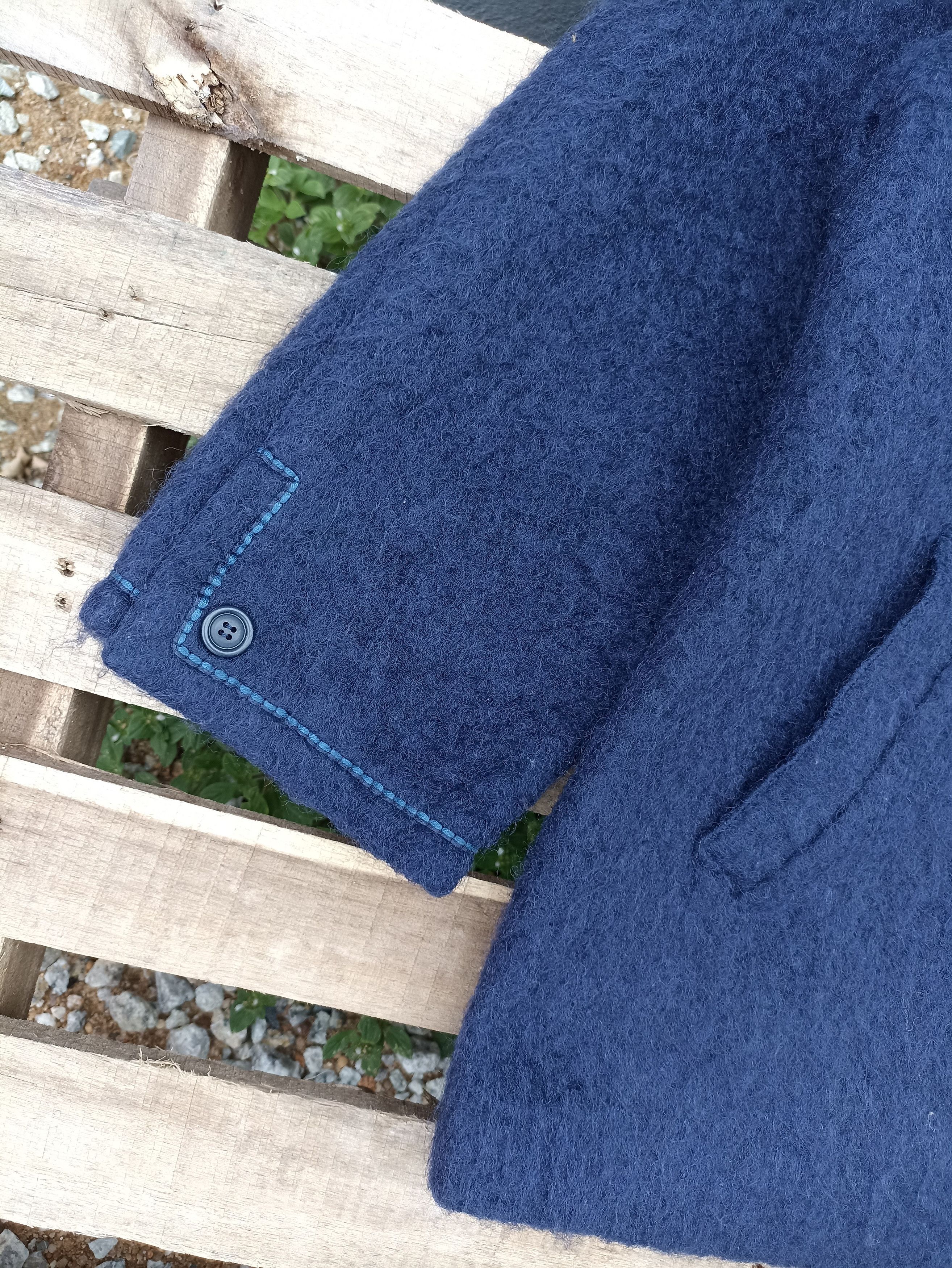 Indigo × Japanese Brand × Vintage Vintage Les Sportique Mohair Jacket Size US S / EU 44-46 / 1 - 3 Thumbnail