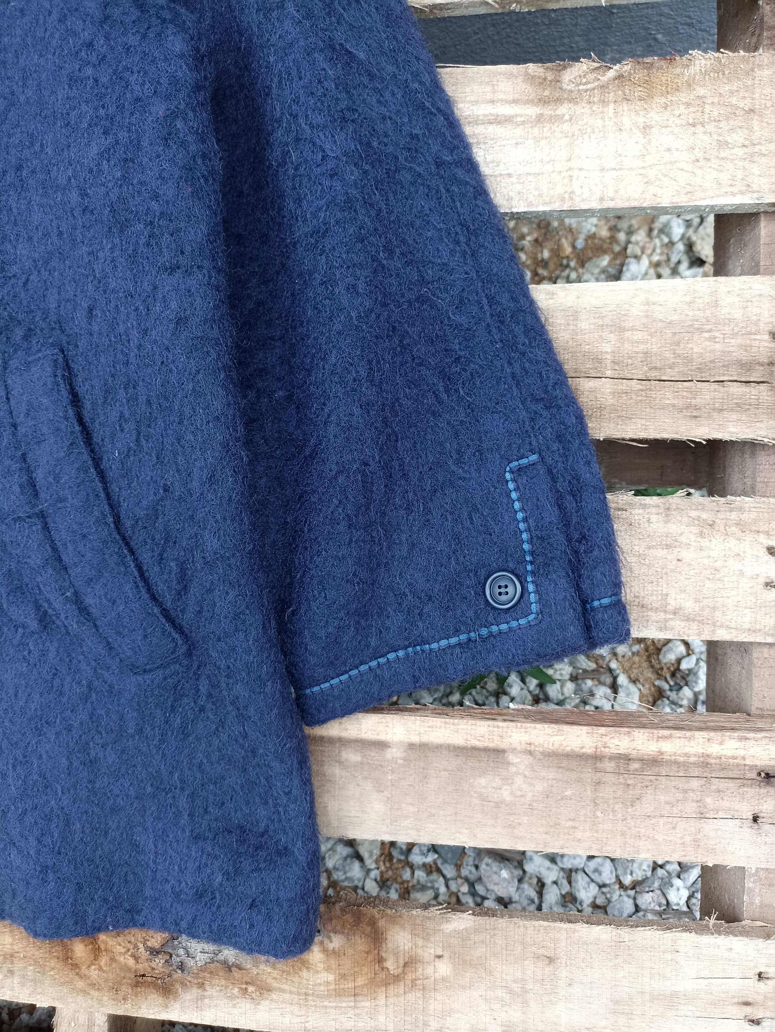 Indigo × Japanese Brand × Vintage Vintage Les Sportique Mohair Jacket Size US S / EU 44-46 / 1 - 2 Thumbnail