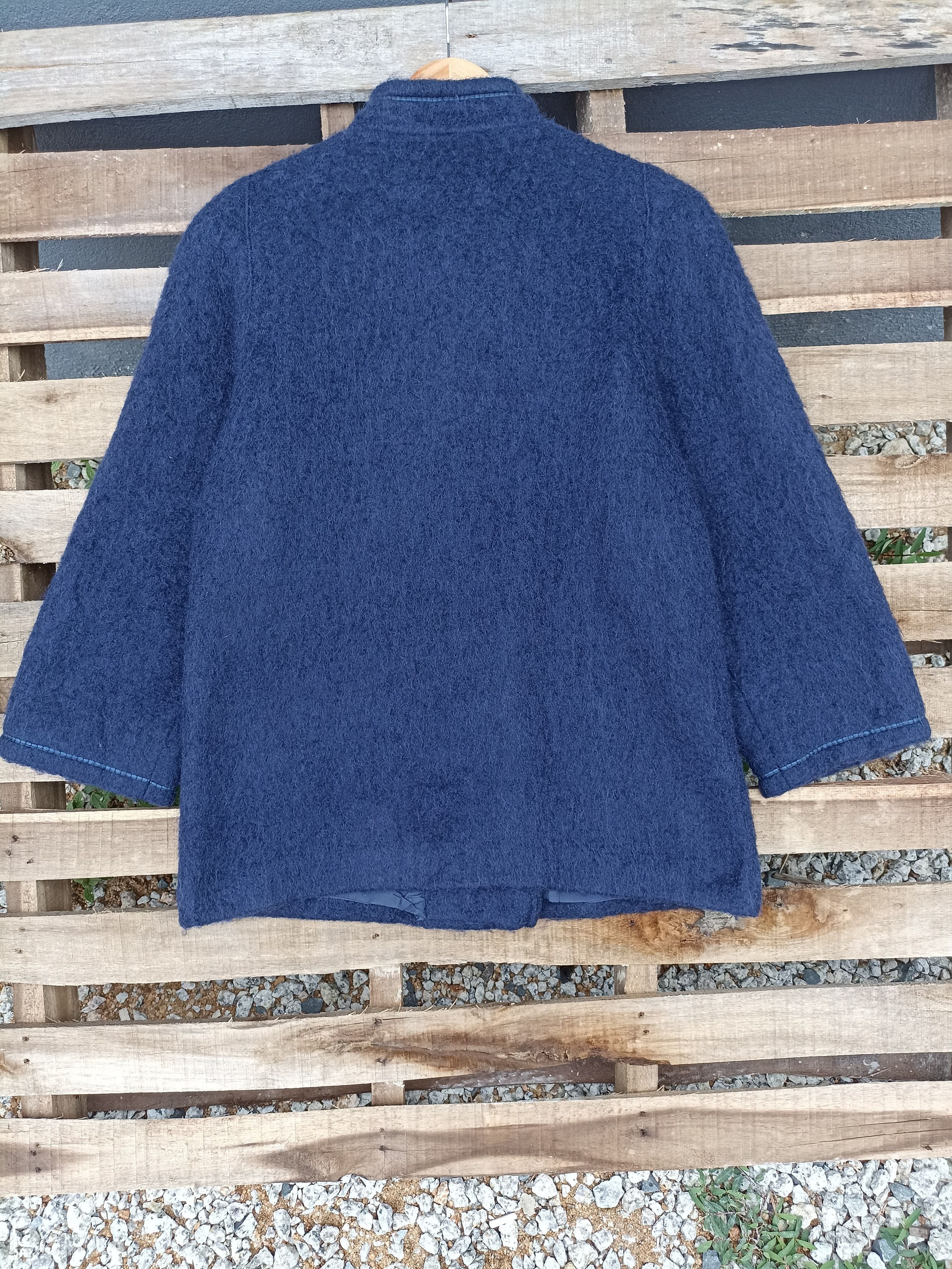Indigo × Japanese Brand × Vintage Vintage Les Sportique Mohair Jacket Size US S / EU 44-46 / 1 - 4 Thumbnail