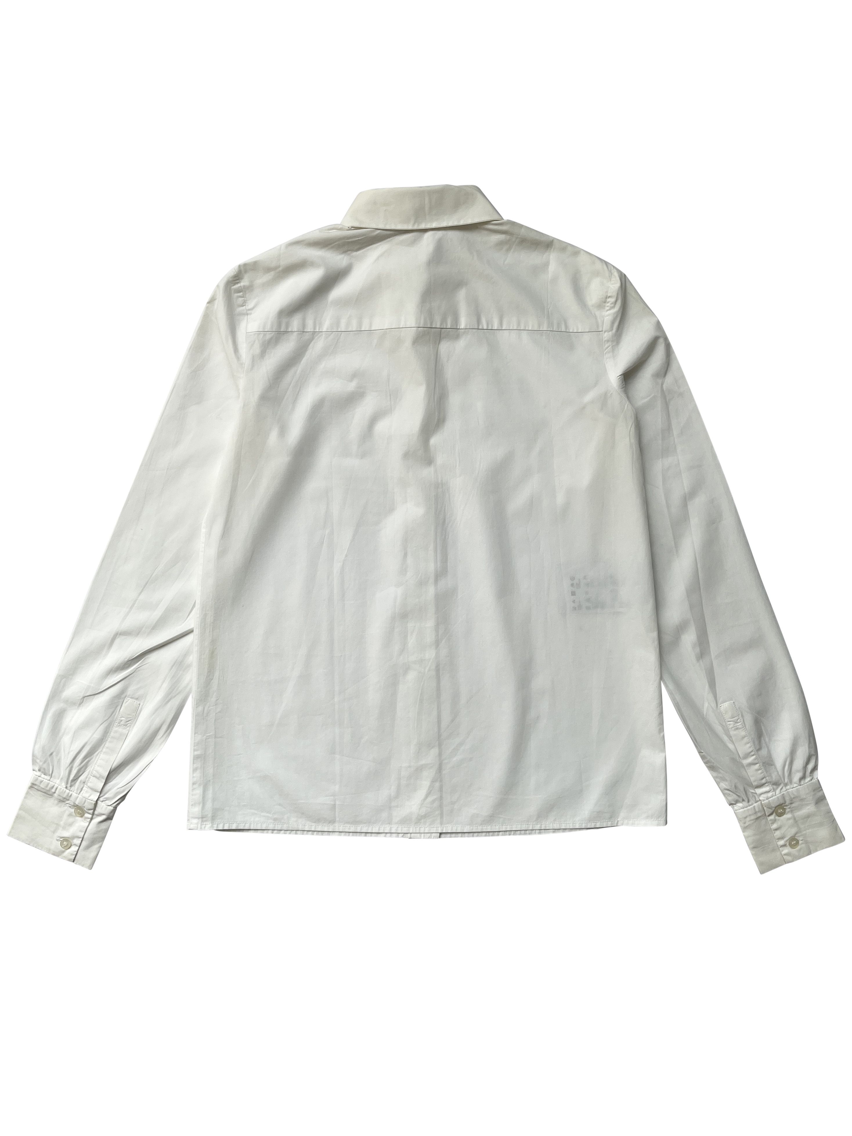 Miu Miu ⚡️QUICK SALE⚡️2011 Miu Miu Button Up Ruffle Shirt Blouse Size S / US 4 / IT 40 - 2 Thumbnail