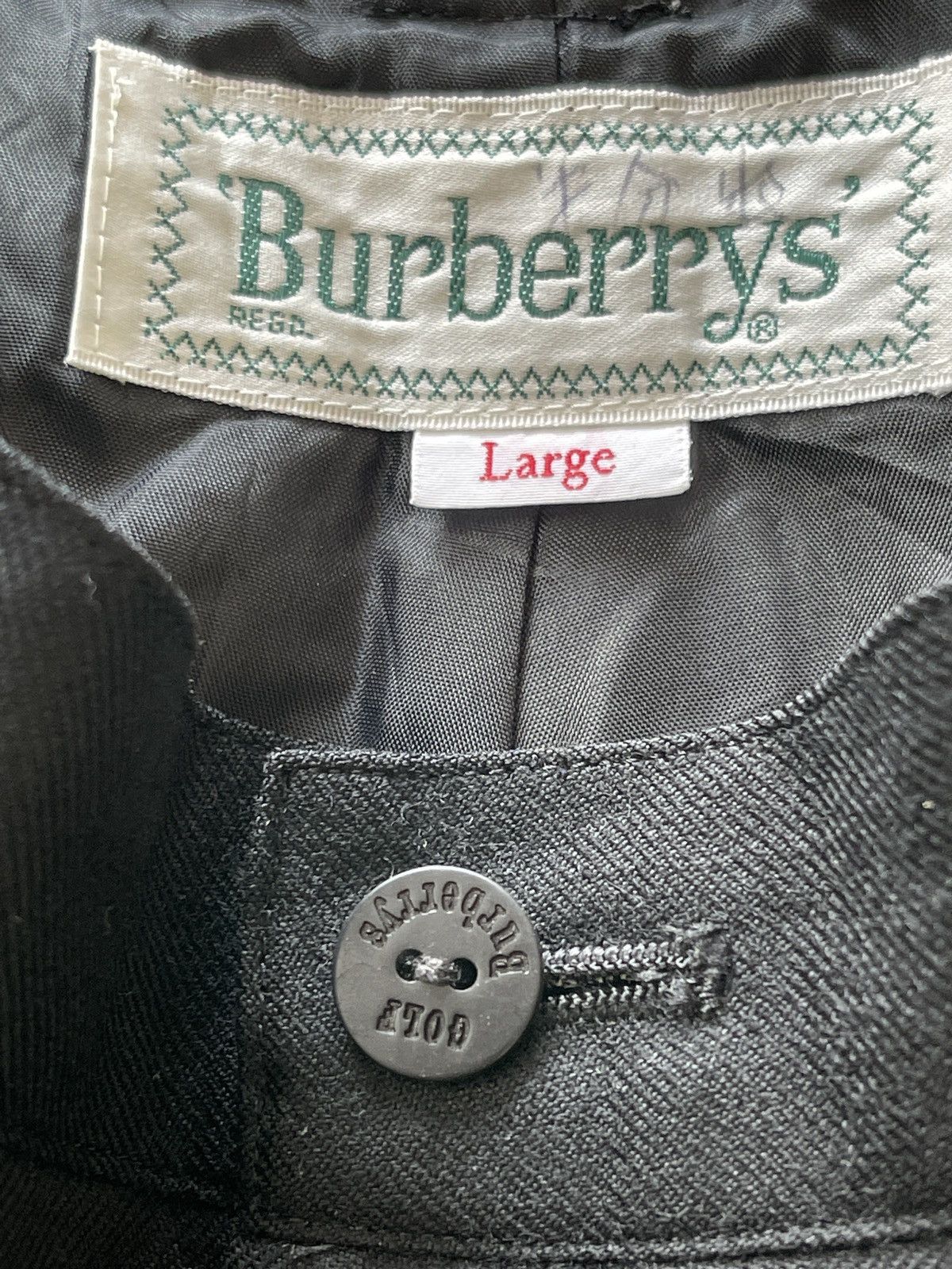 Burberry Vintage Burberrys Golf Trousers Pants Size US 27 - 8 Thumbnail
