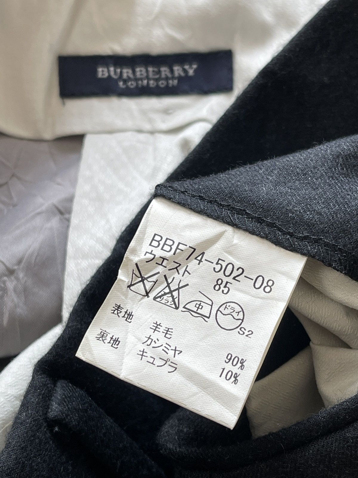 Burberry Burberry London Wool Cashmere Trousers Size US 32 / EU 48 - 6 Thumbnail