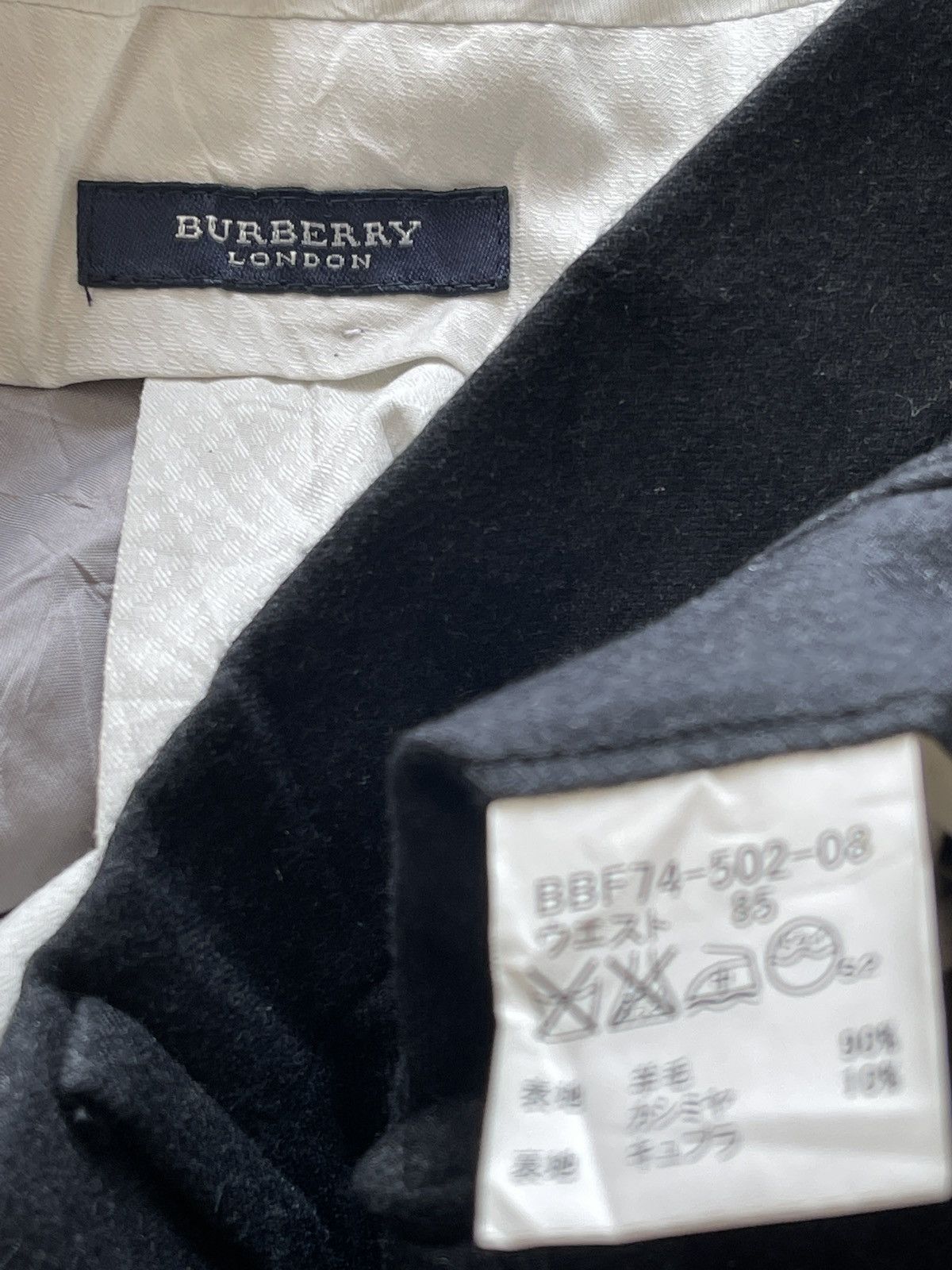 Burberry Burberry London Wool Cashmere Trousers Size US 32 / EU 48 - 5 Thumbnail