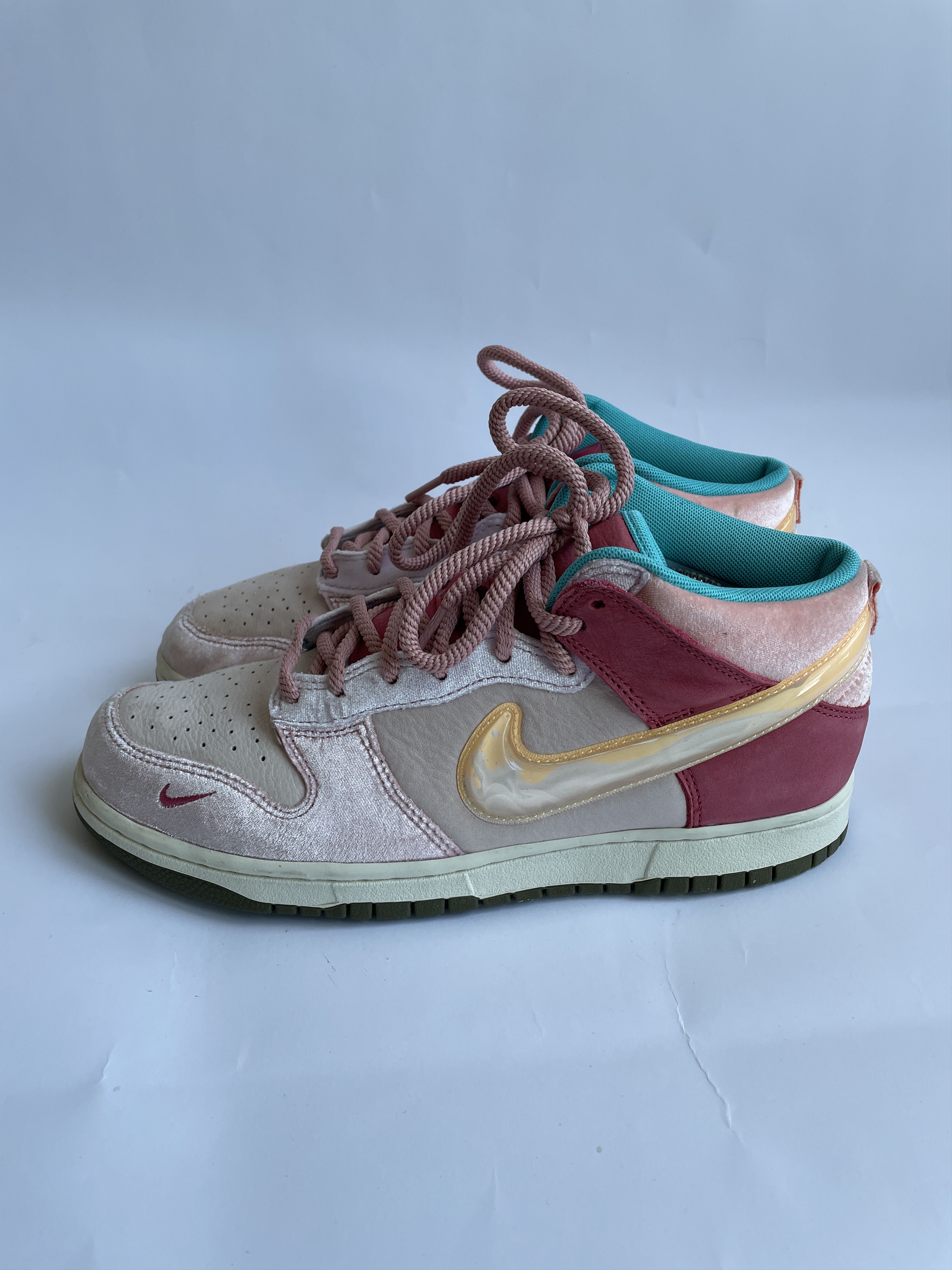 Nike Nike Dunk Mid Social Status Free Lunch Strawberry Milk sb Grailed