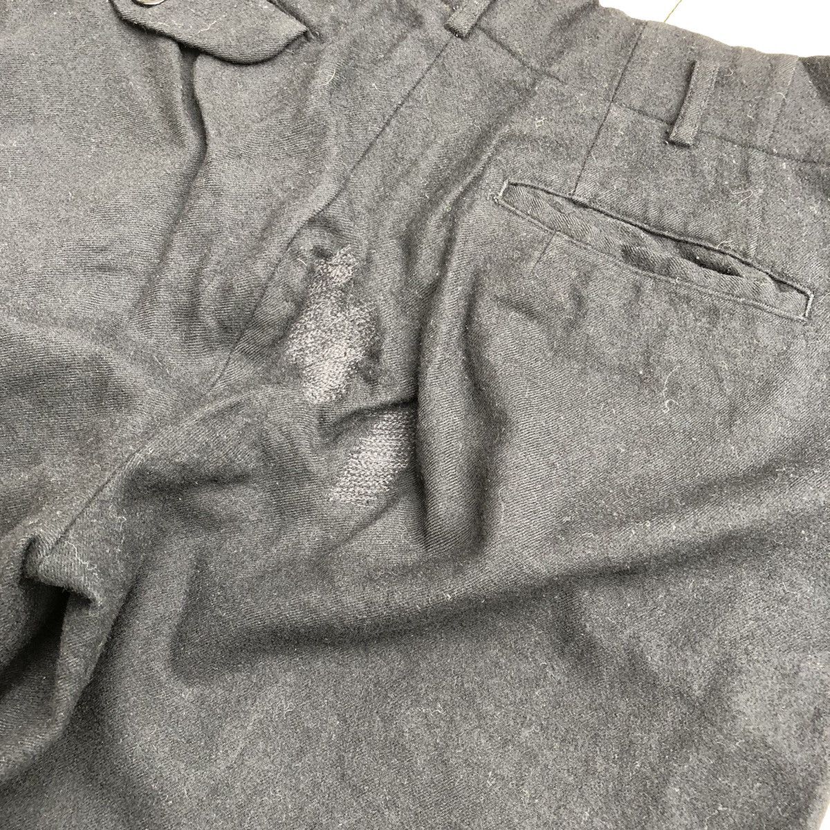 Comme des Garcons Vintage Comme des Garçons Homme Plus Wool Pant Size US 29 - 11 Thumbnail